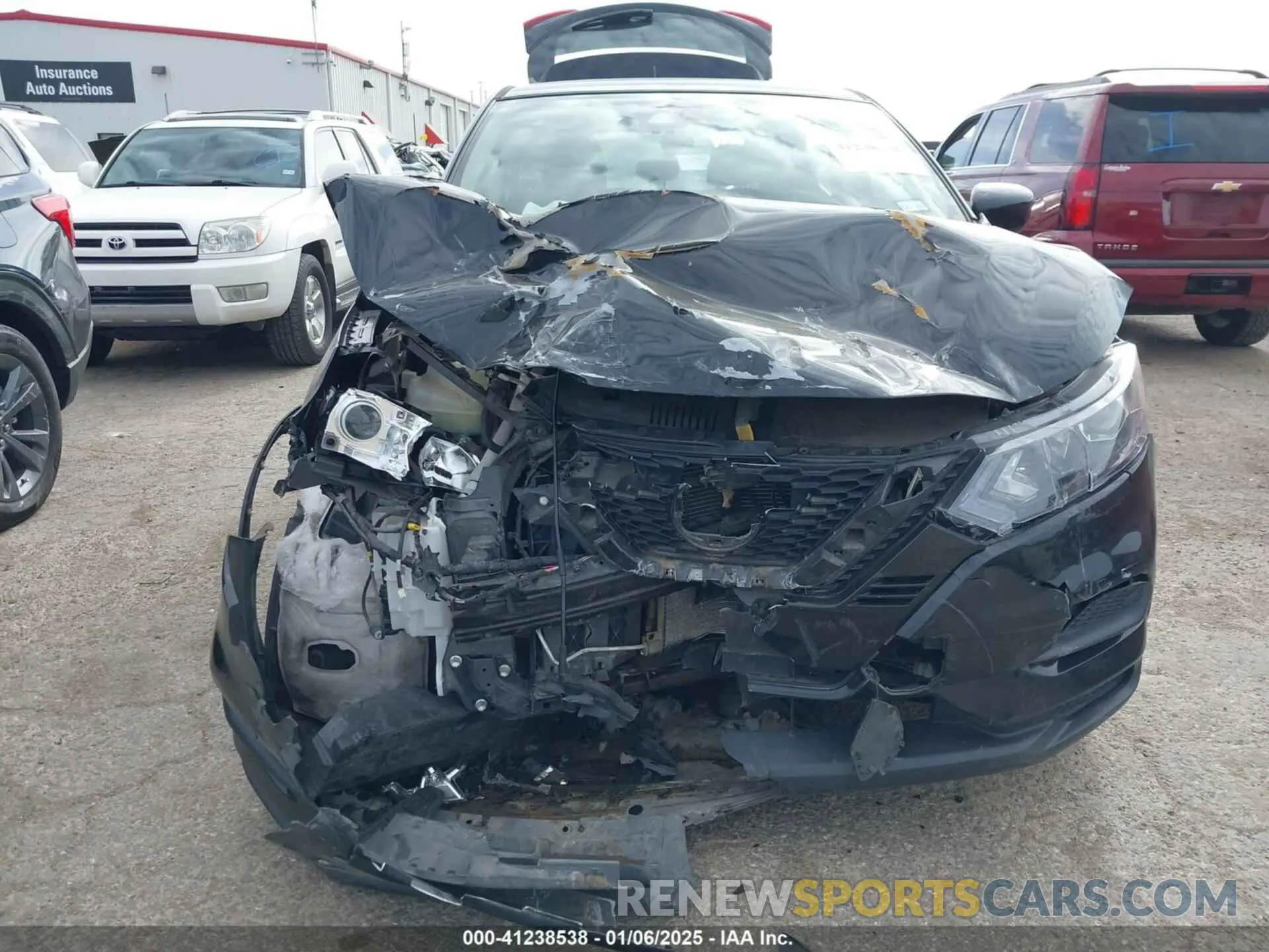 6 fotografías del automóvil dañado JN1BJ1AV5MW301827 NISSAN ROGUE SPORT 2021