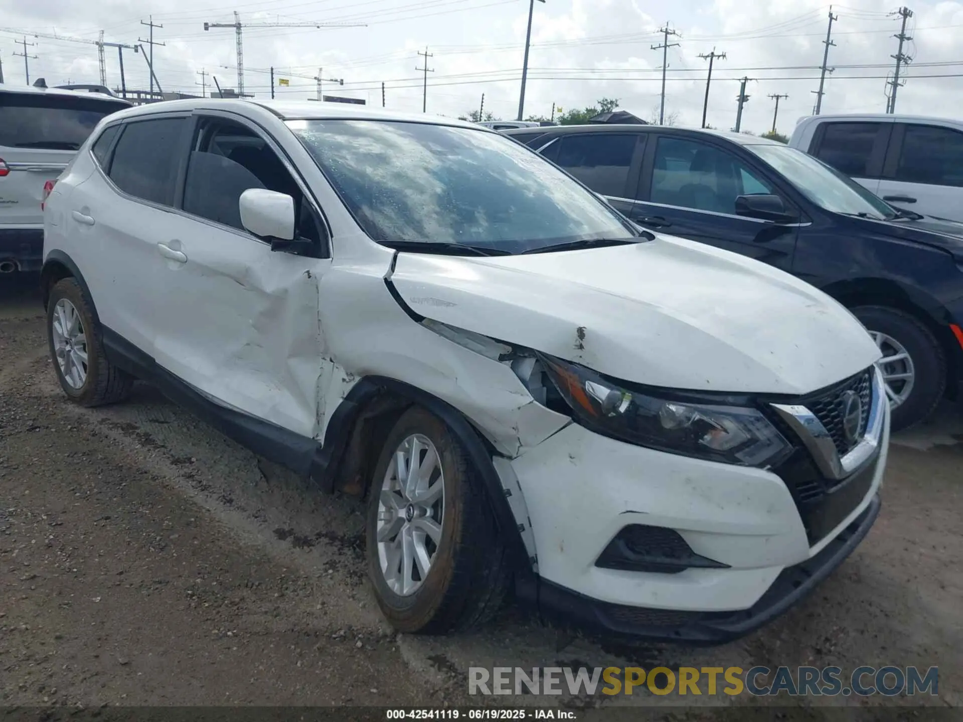 1 fotografías del automóvil dañado JN1BJ1AV5MW302332 NISSAN ROGUE SPORT 2021