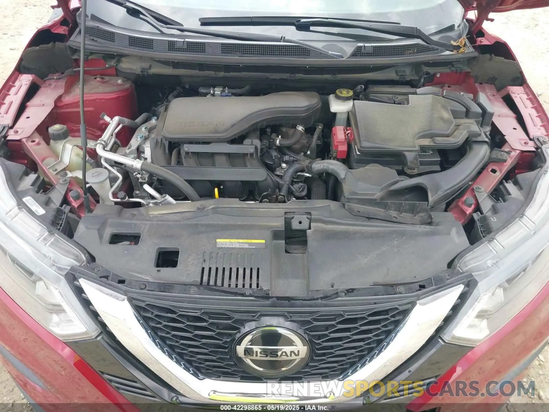 10 fotografías del automóvil dañado JN1BJ1AV5MW318188 NISSAN ROGUE SPORT 2021