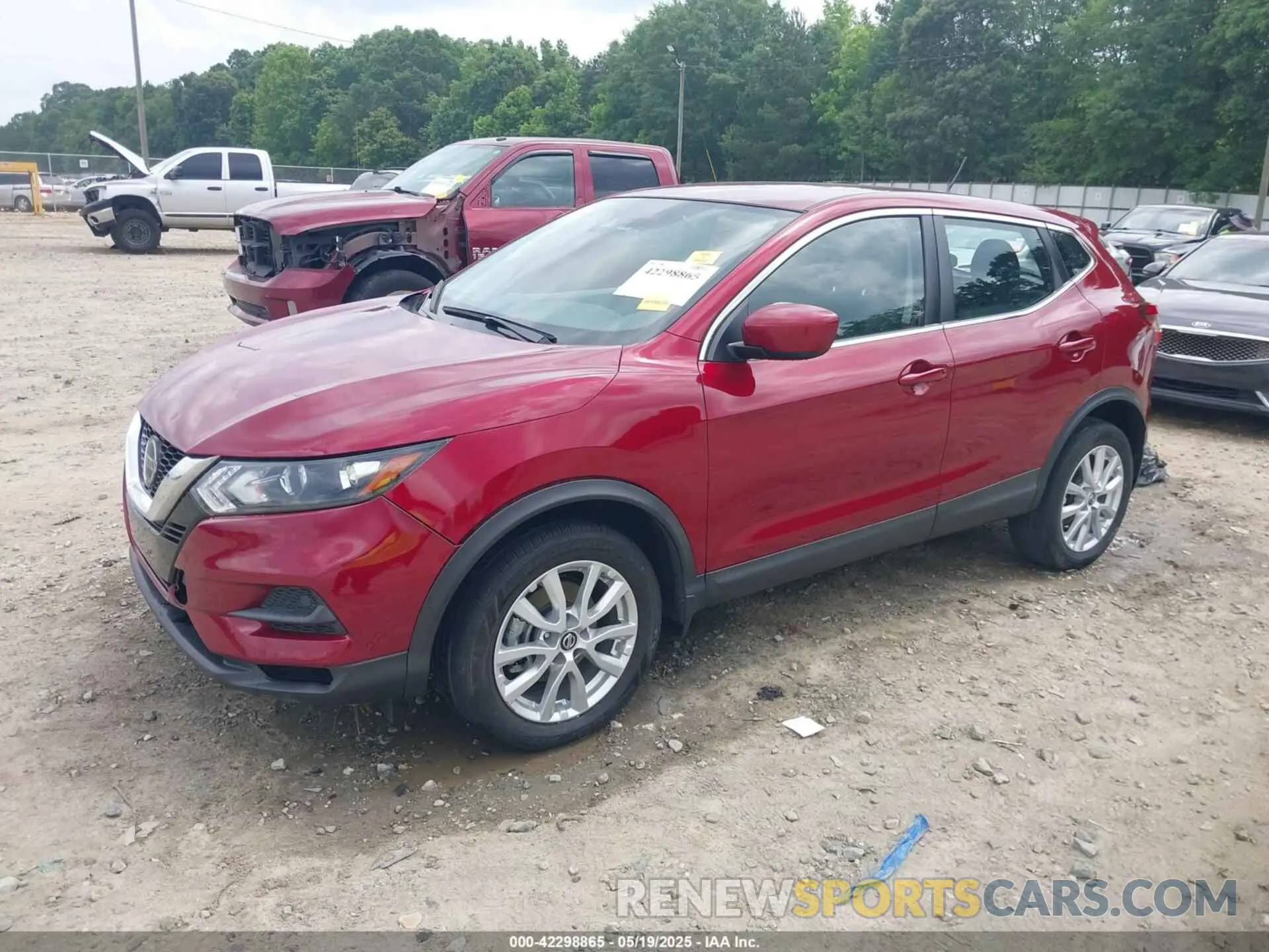 2 fotografías del automóvil dañado JN1BJ1AV5MW318188 NISSAN ROGUE SPORT 2021
