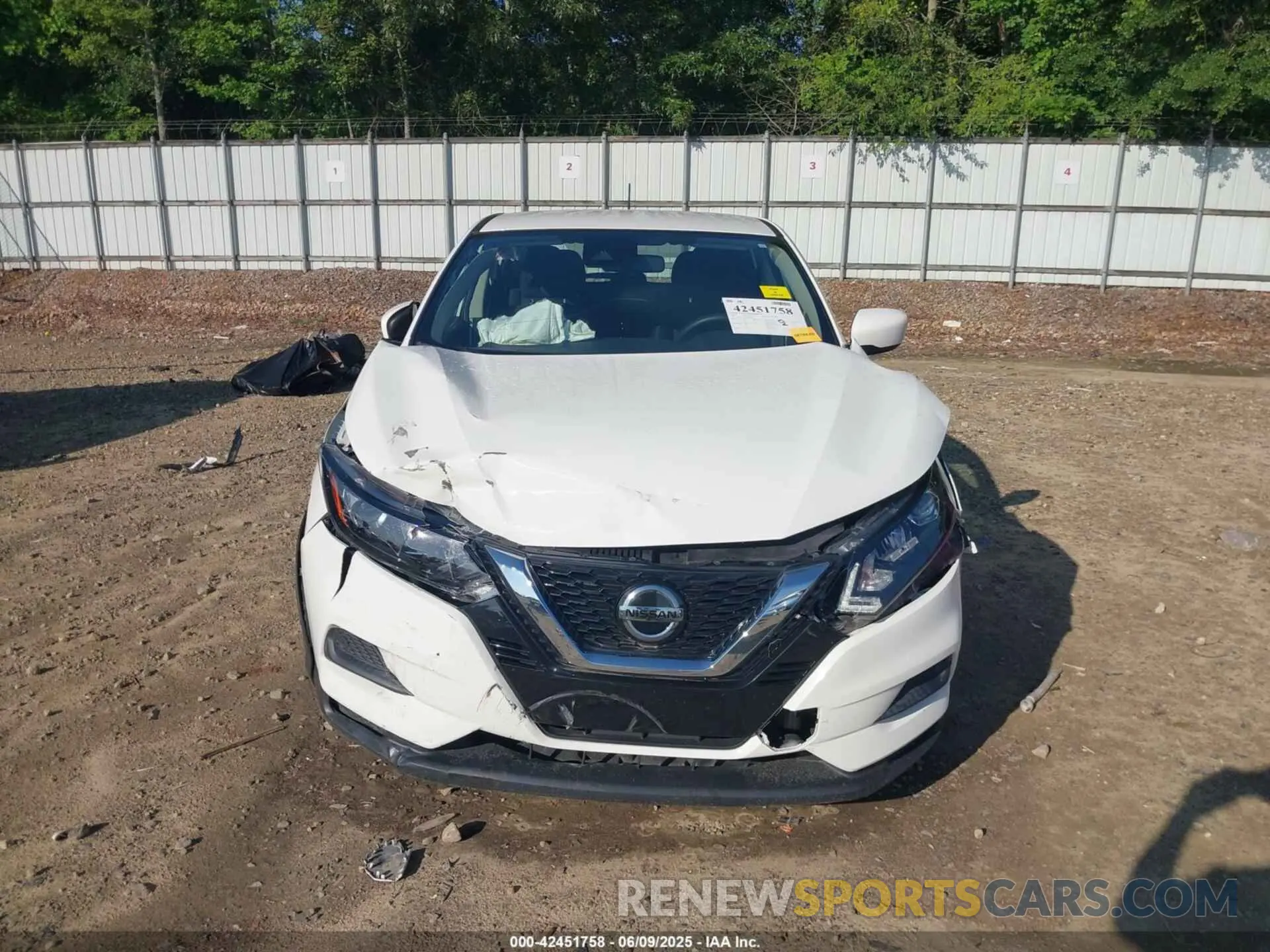12 fotografías del automóvil dañado JN1BJ1AV7MW308617 NISSAN ROGUE SPORT 2021
