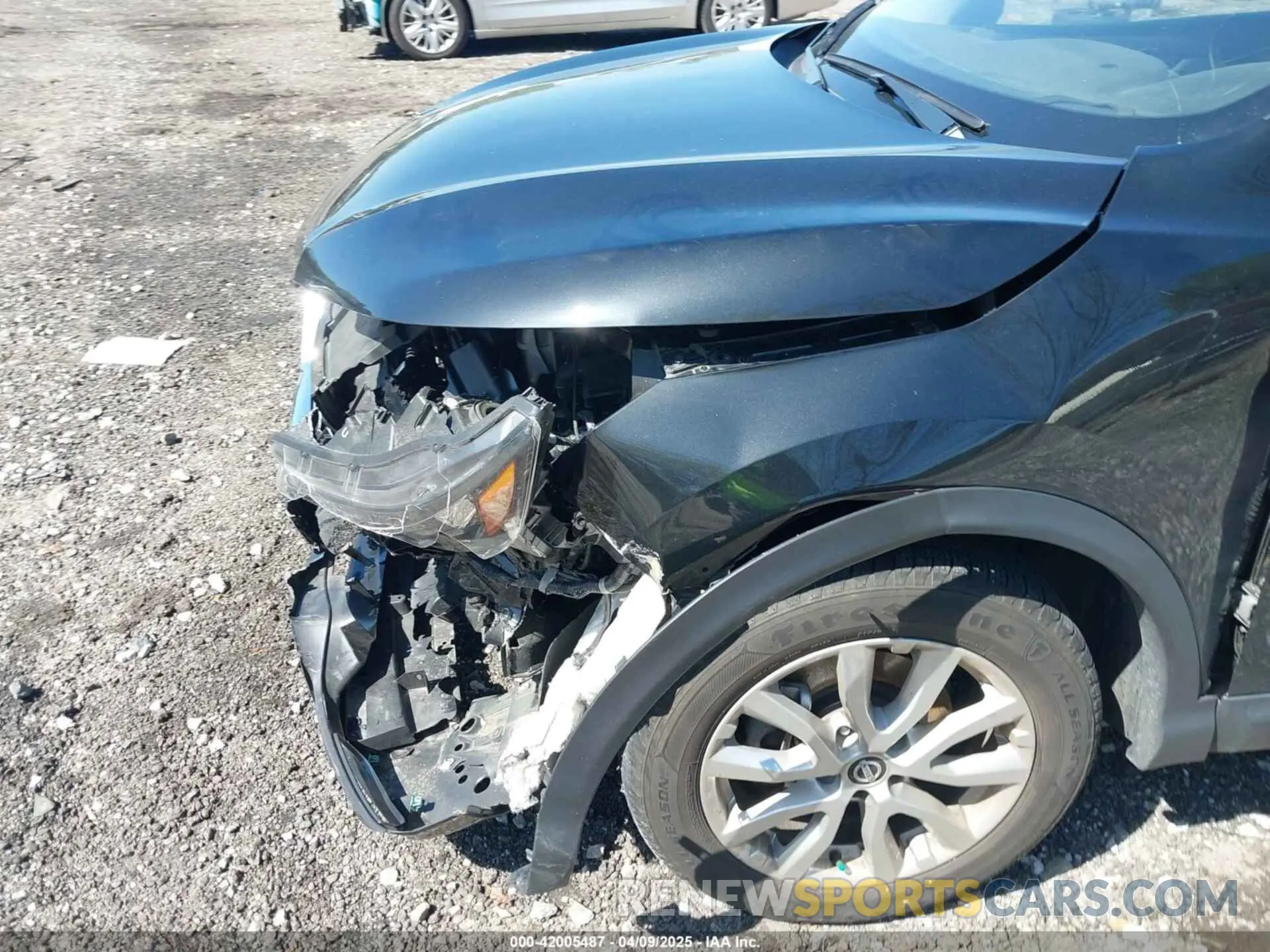 6 fotografías del automóvil dañado JN1BJ1AV7MW313283 NISSAN ROGUE SPORT 2021