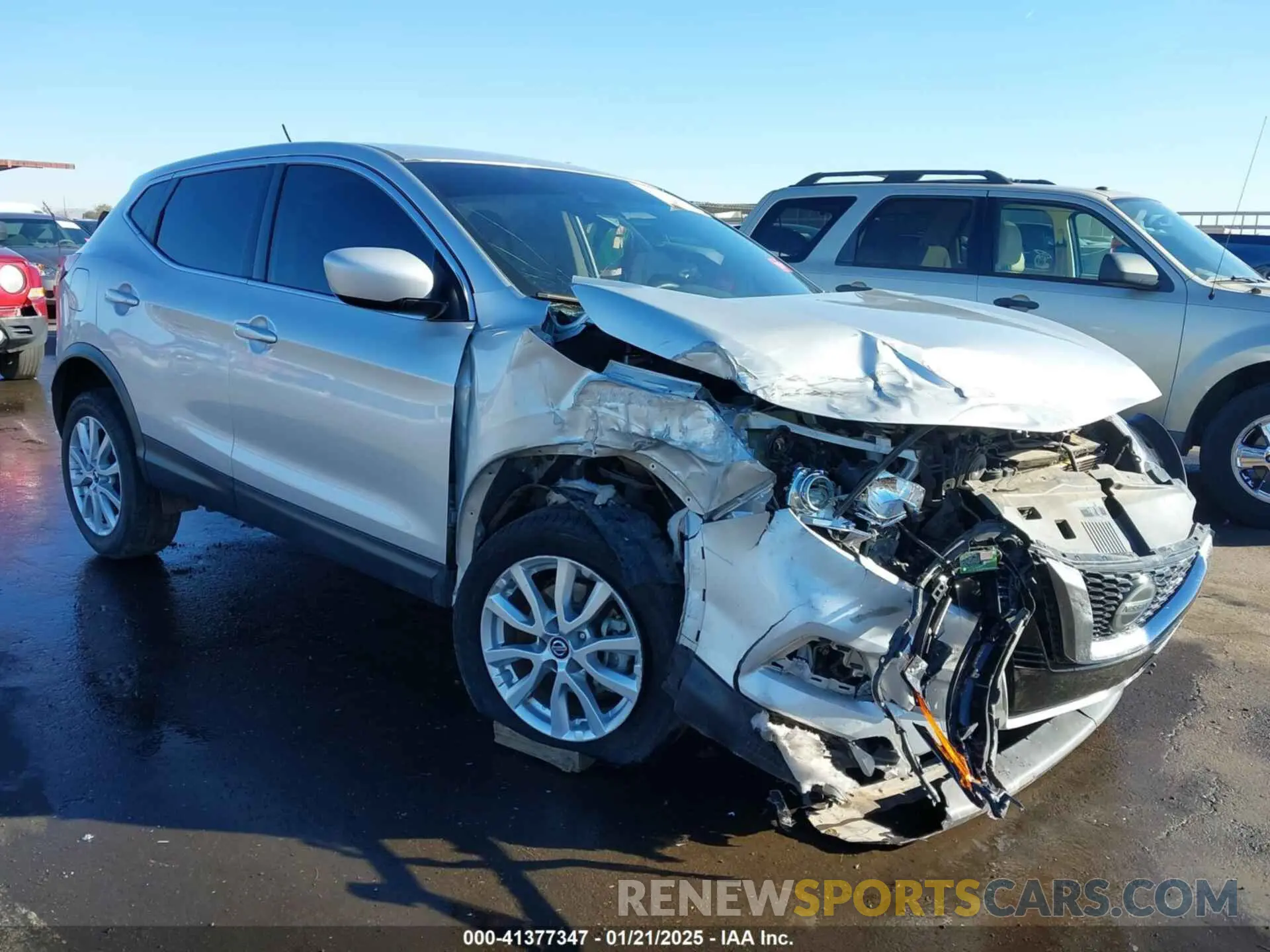 1 fotografías del automóvil dañado JN1BJ1AV9MW302012 NISSAN ROGUE SPORT 2021