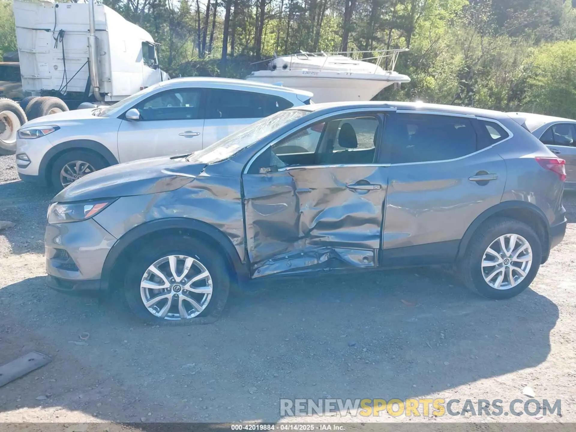 6 fotografías del automóvil dañado JN1BJ1AV9MW305766 NISSAN ROGUE SPORT 2021
