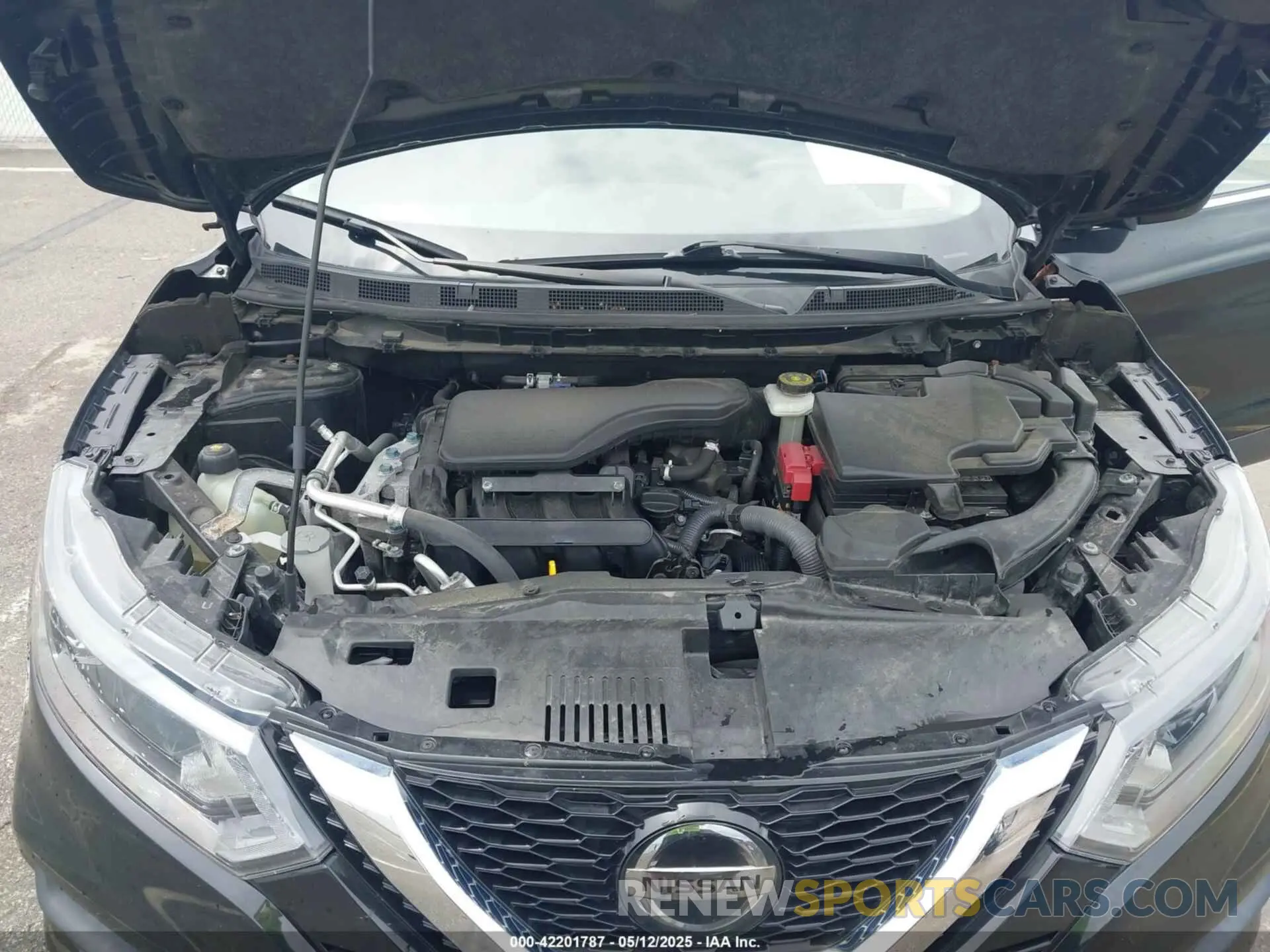 10 fotografías del automóvil dañado JN1BJ1AV9MW306867 NISSAN ROGUE SPORT 2021