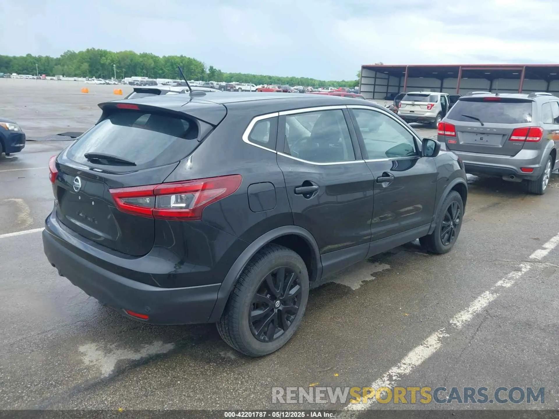 4 fotografías del automóvil dañado JN1BJ1AV9MW306867 NISSAN ROGUE SPORT 2021