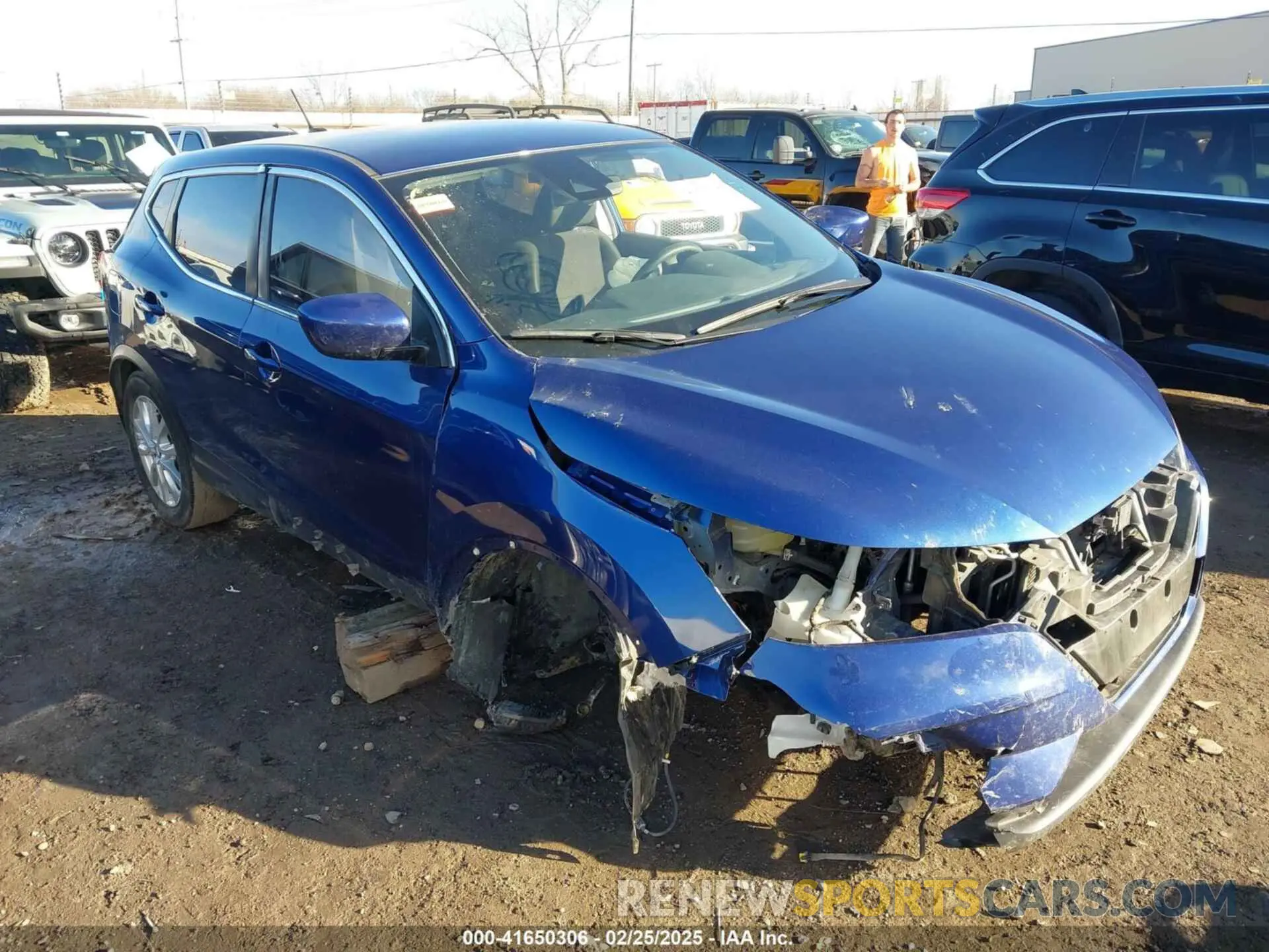 1 fotografías del automóvil dañado JN1BJ1AVXMW302729 NISSAN ROGUE SPORT 2021