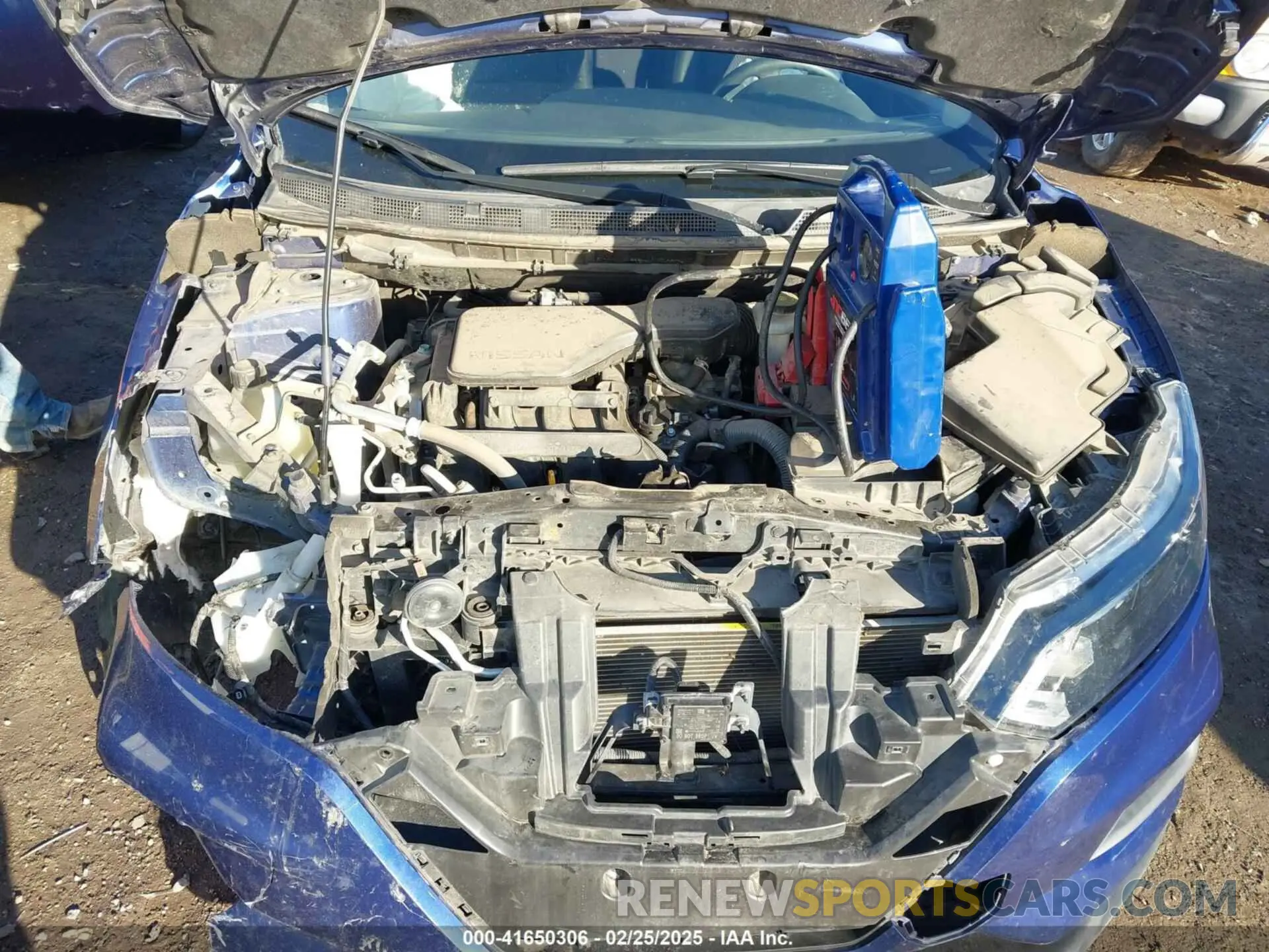 10 fotografías del automóvil dañado JN1BJ1AVXMW302729 NISSAN ROGUE SPORT 2021