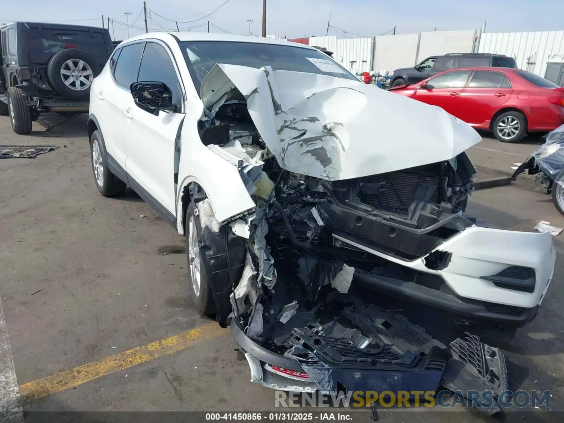 1 fotografías del automóvil dañado JN1BJ1AW0MW445472 NISSAN ROGUE SPORT 2021