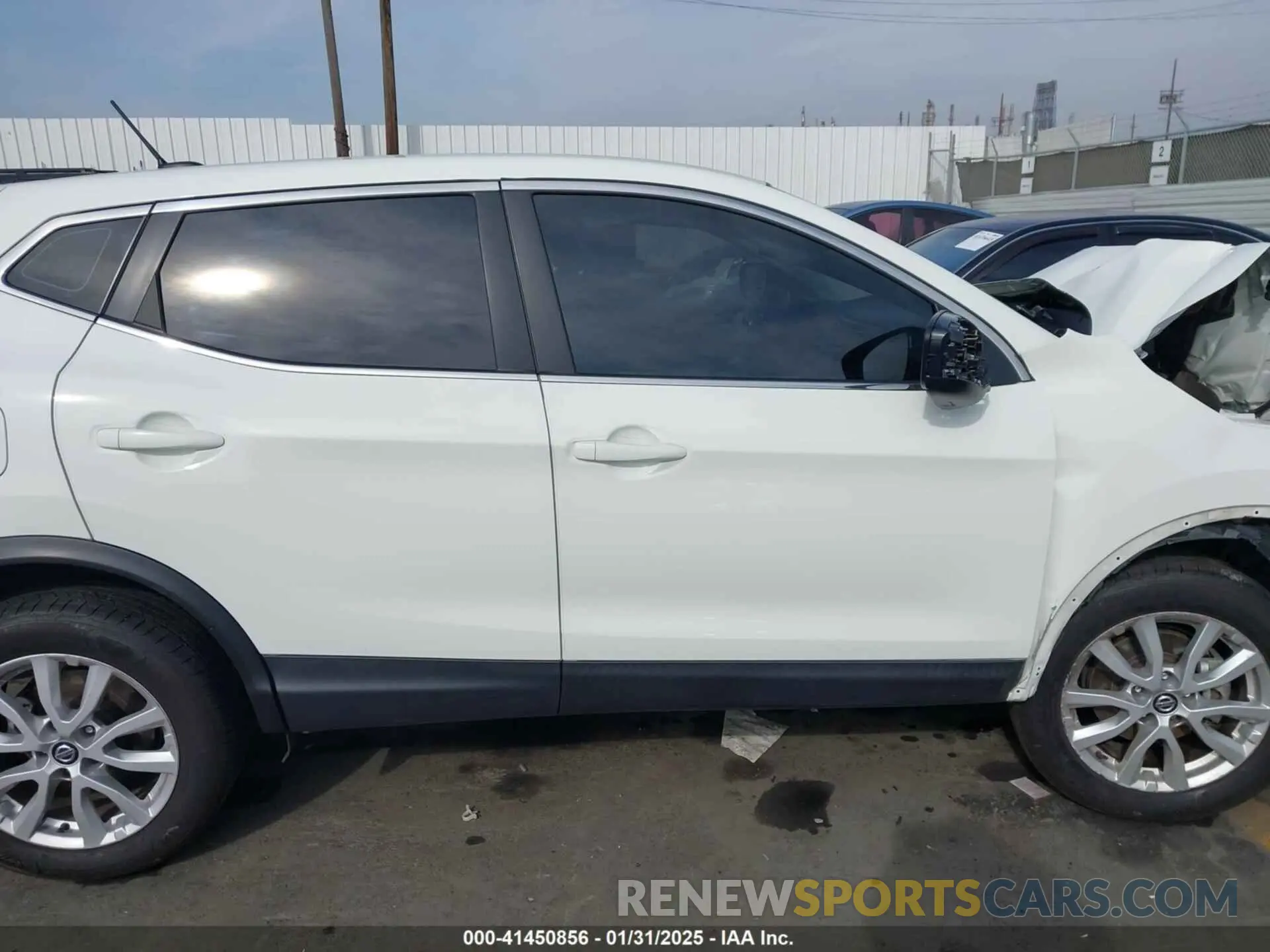 14 fotografías del automóvil dañado JN1BJ1AW0MW445472 NISSAN ROGUE SPORT 2021