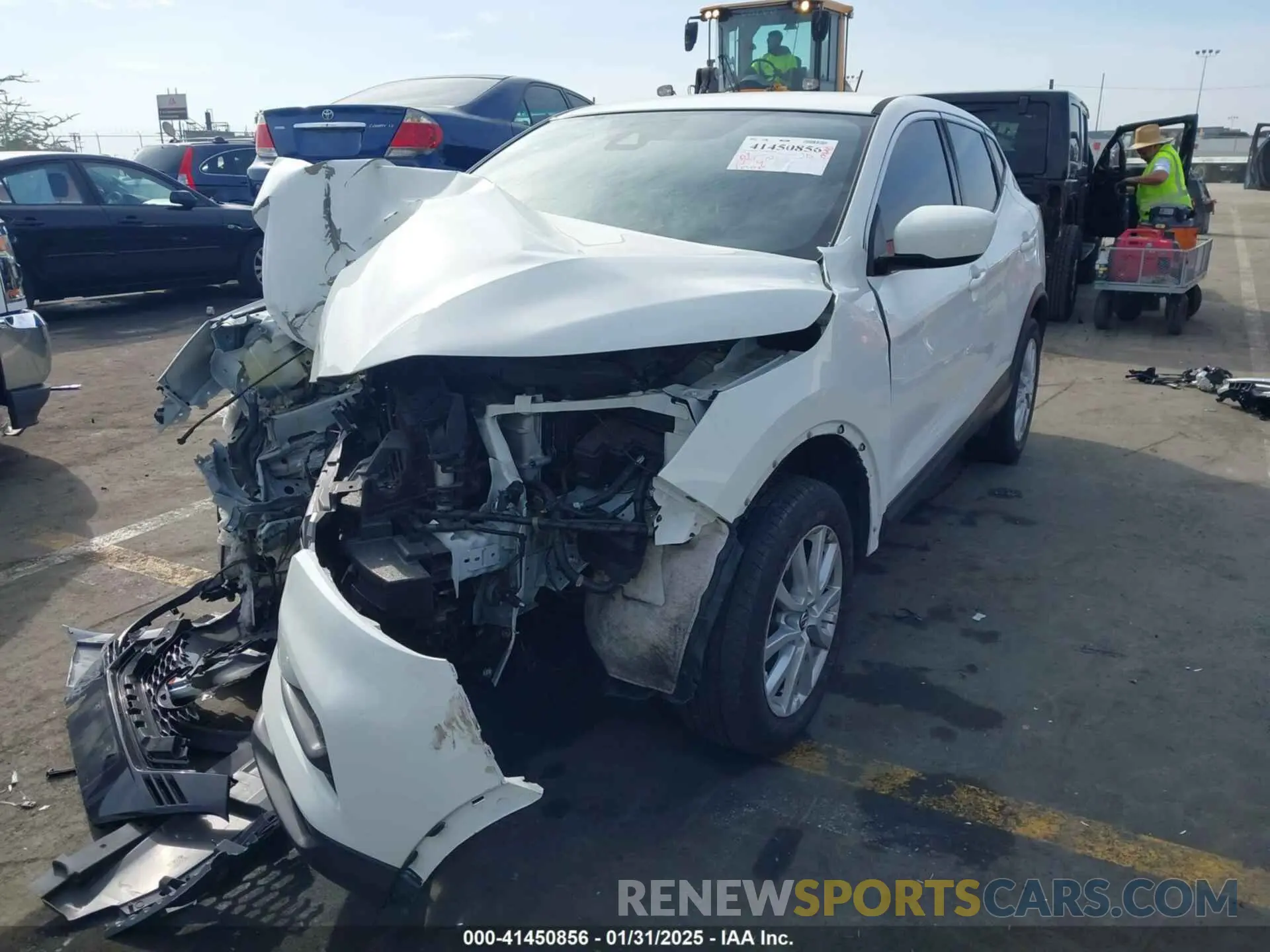 2 fotografías del automóvil dañado JN1BJ1AW0MW445472 NISSAN ROGUE SPORT 2021