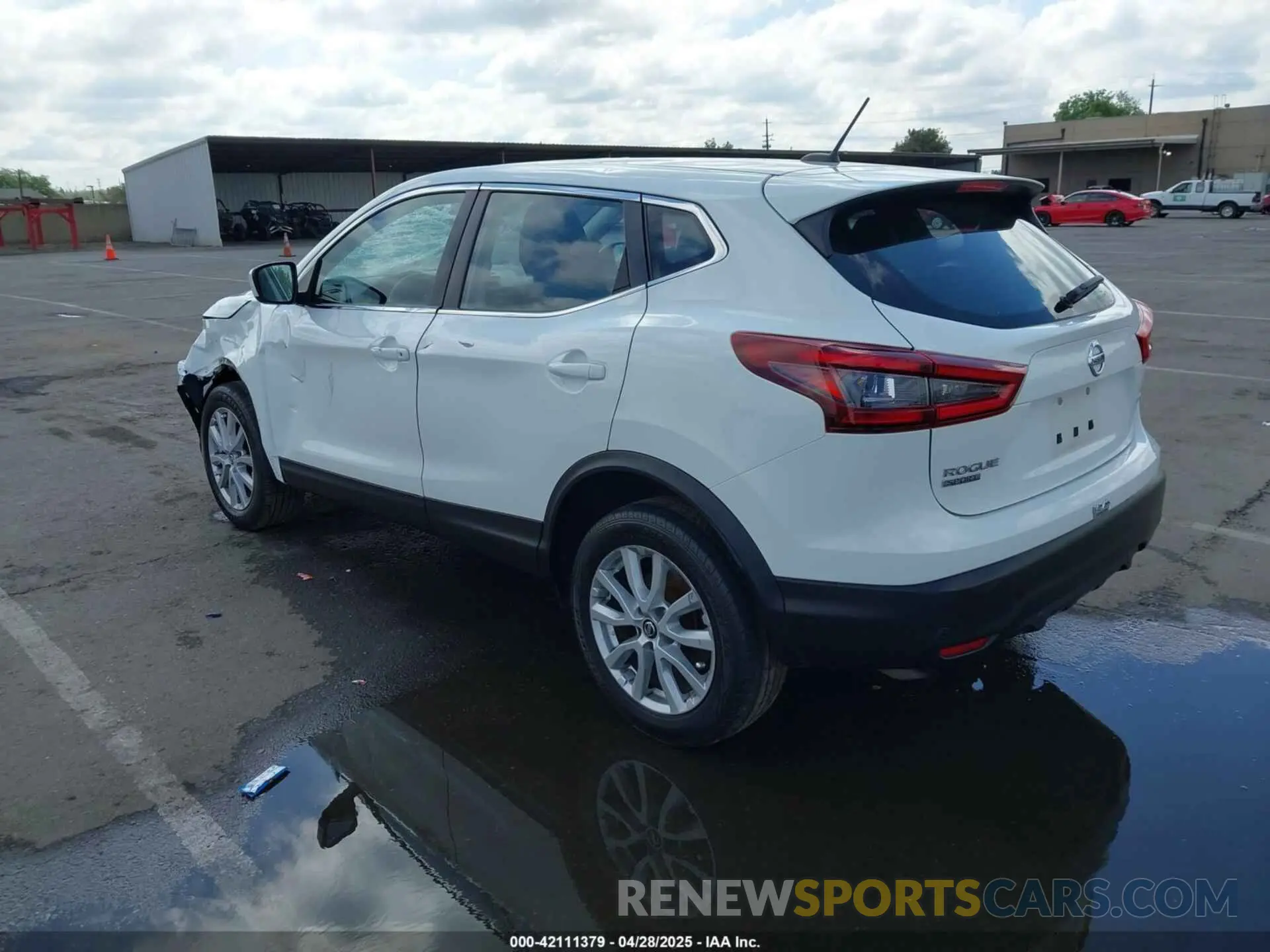 3 fotografías del automóvil dañado JN1BJ1AW2MW425613 NISSAN ROGUE SPORT 2021