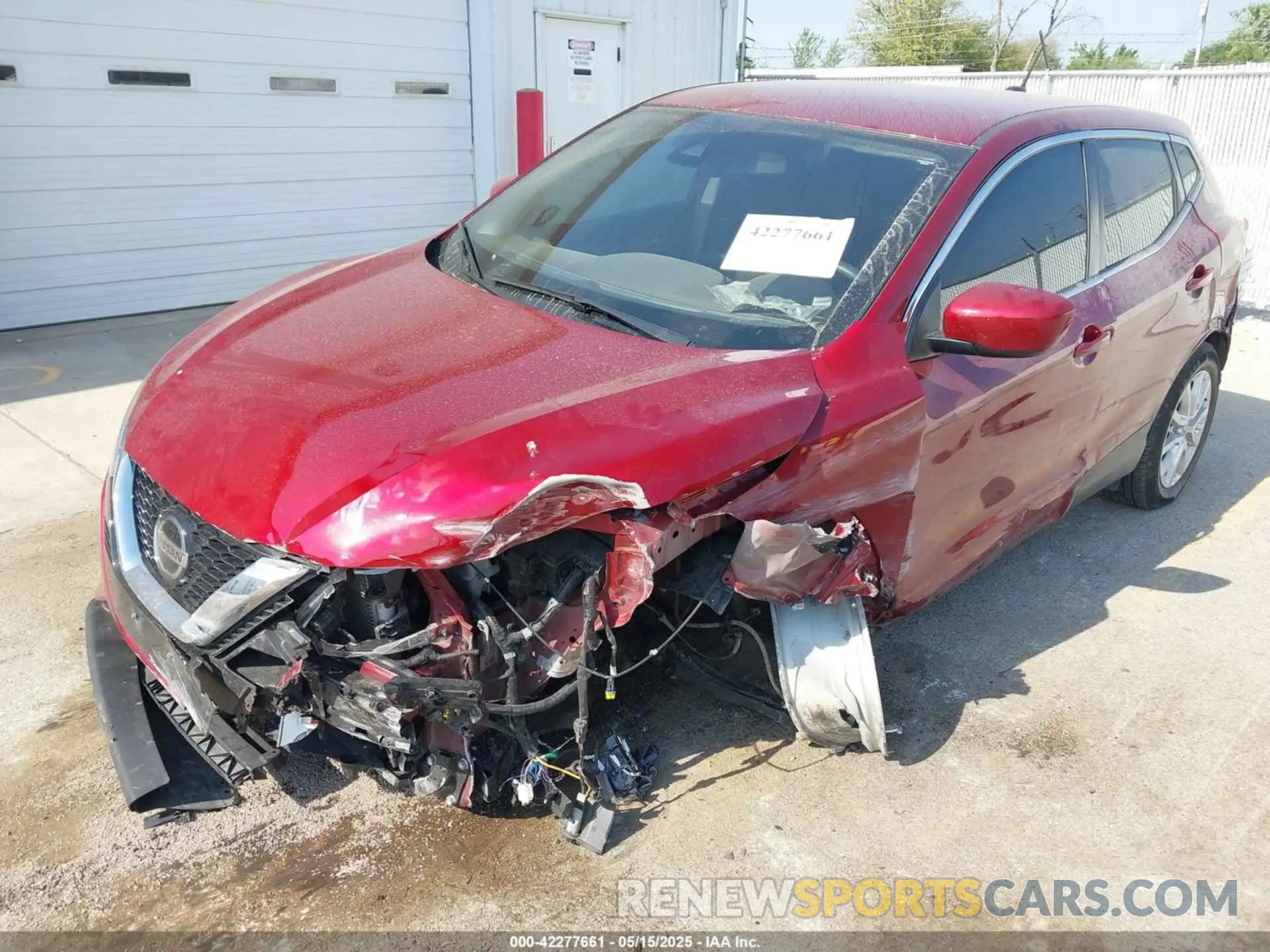 2 fotografías del automóvil dañado JN1BJ1AW2MW442007 NISSAN ROGUE SPORT 2021