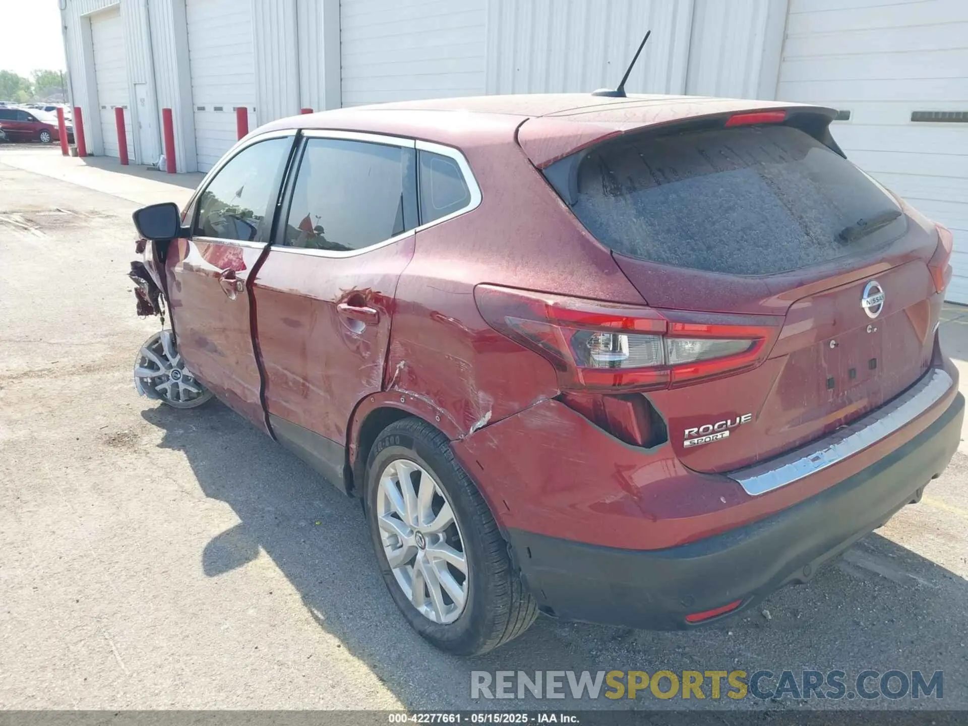 3 fotografías del automóvil dañado JN1BJ1AW2MW442007 NISSAN ROGUE SPORT 2021