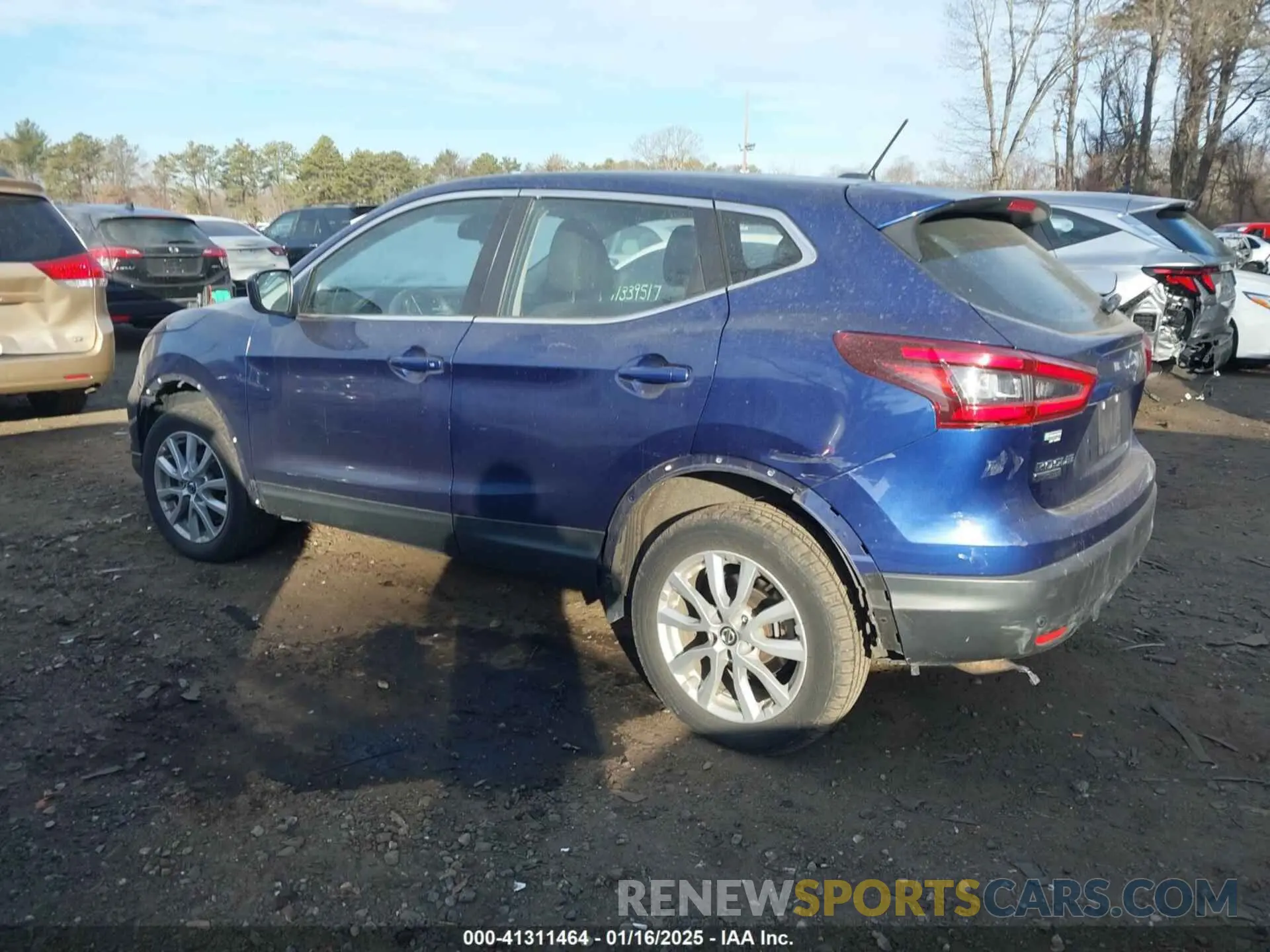 14 fotografías del automóvil dañado JN1BJ1AW3MW420369 NISSAN ROGUE SPORT 2021