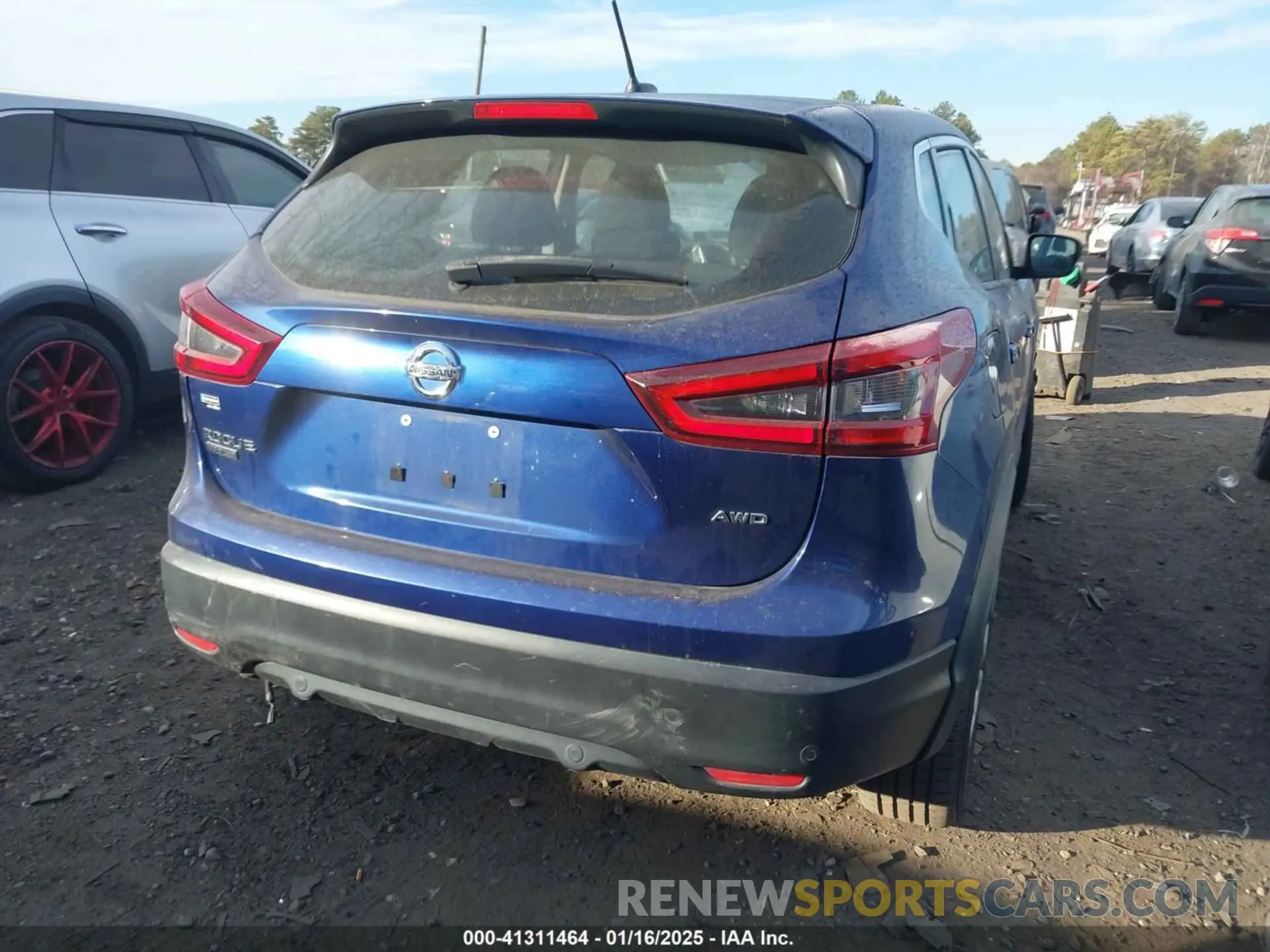 16 fotografías del automóvil dañado JN1BJ1AW3MW420369 NISSAN ROGUE SPORT 2021