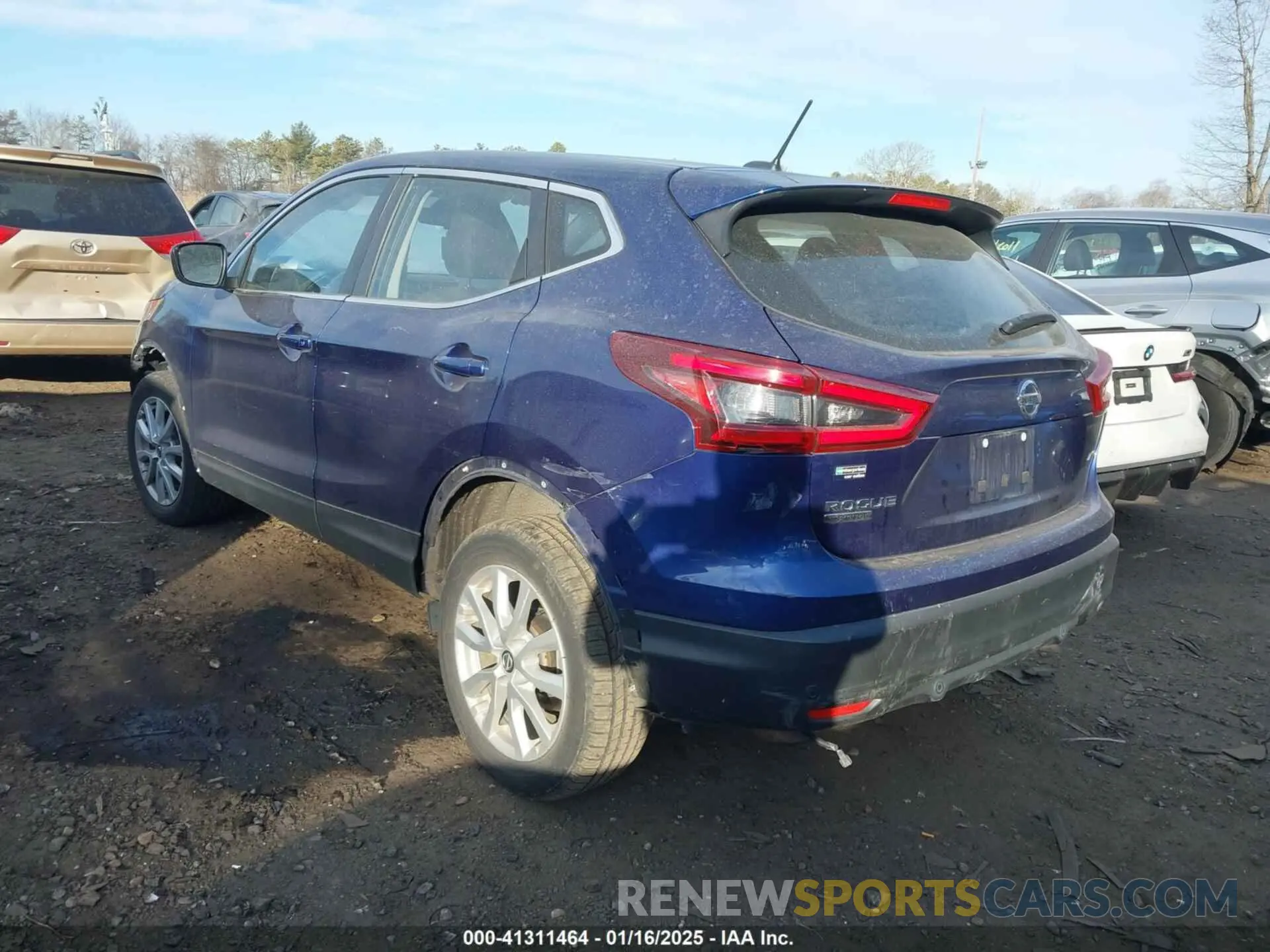 3 fotografías del automóvil dañado JN1BJ1AW3MW420369 NISSAN ROGUE SPORT 2021