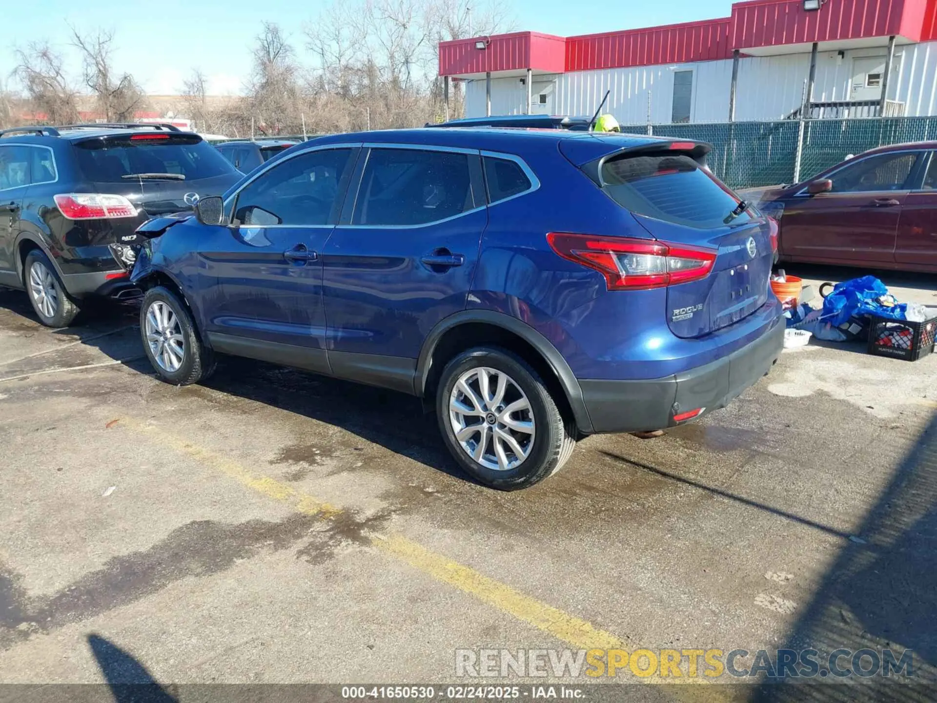 3 fotografías del automóvil dañado JN1BJ1AW3MW421196 NISSAN ROGUE SPORT 2021