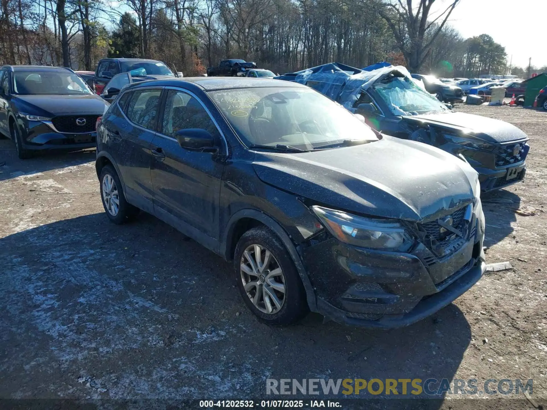 1 fotografías del automóvil dañado JN1BJ1AW3MW423692 NISSAN ROGUE SPORT 2021