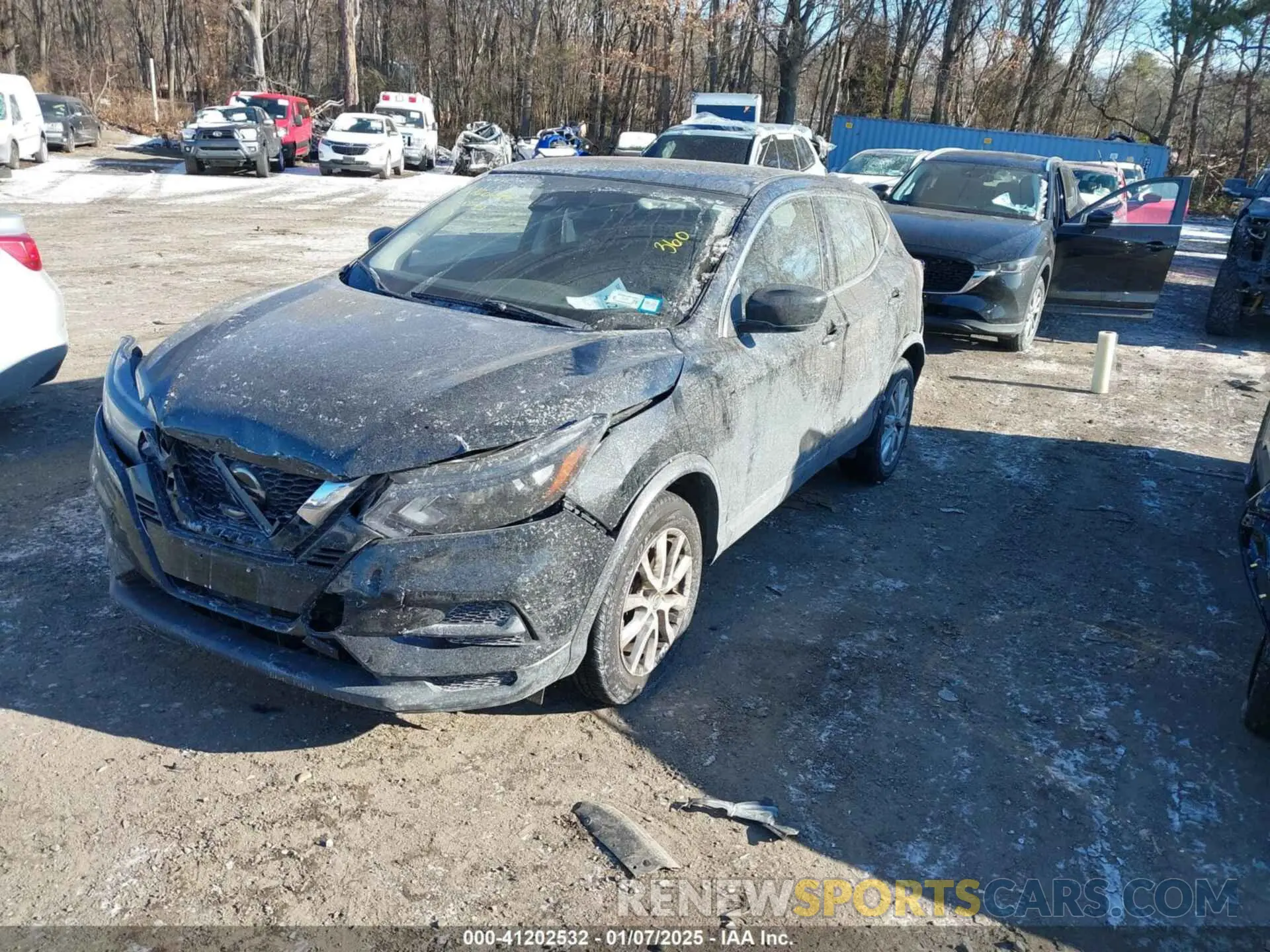 2 fotografías del automóvil dañado JN1BJ1AW3MW423692 NISSAN ROGUE SPORT 2021