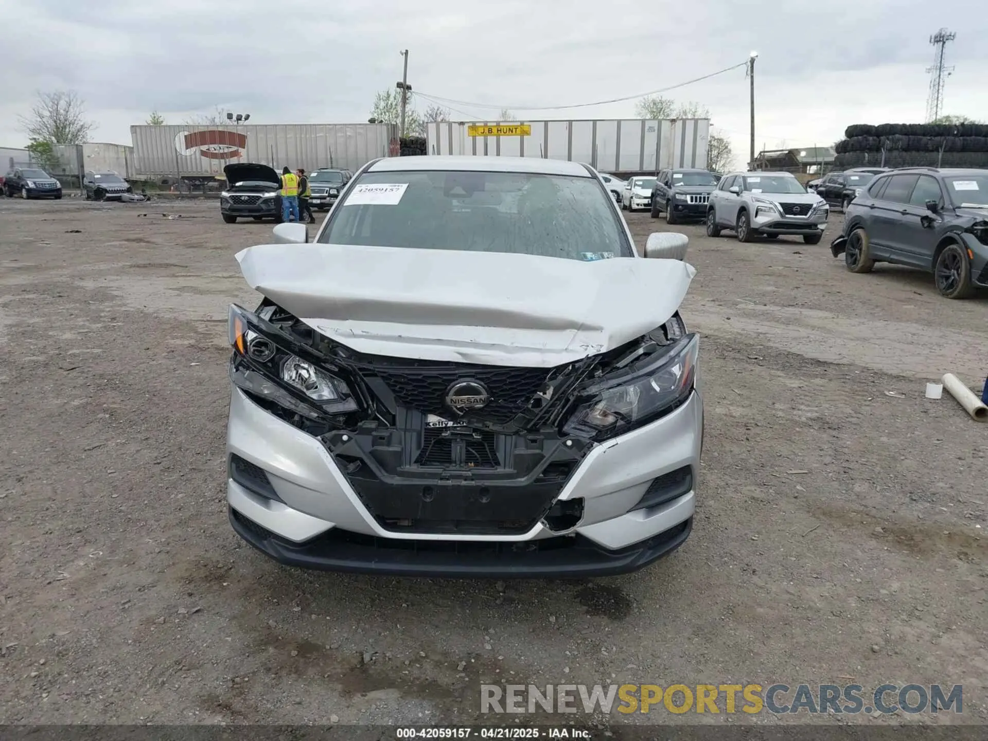 12 fotografías del automóvil dañado JN1BJ1AW3MW662336 NISSAN ROGUE SPORT 2021