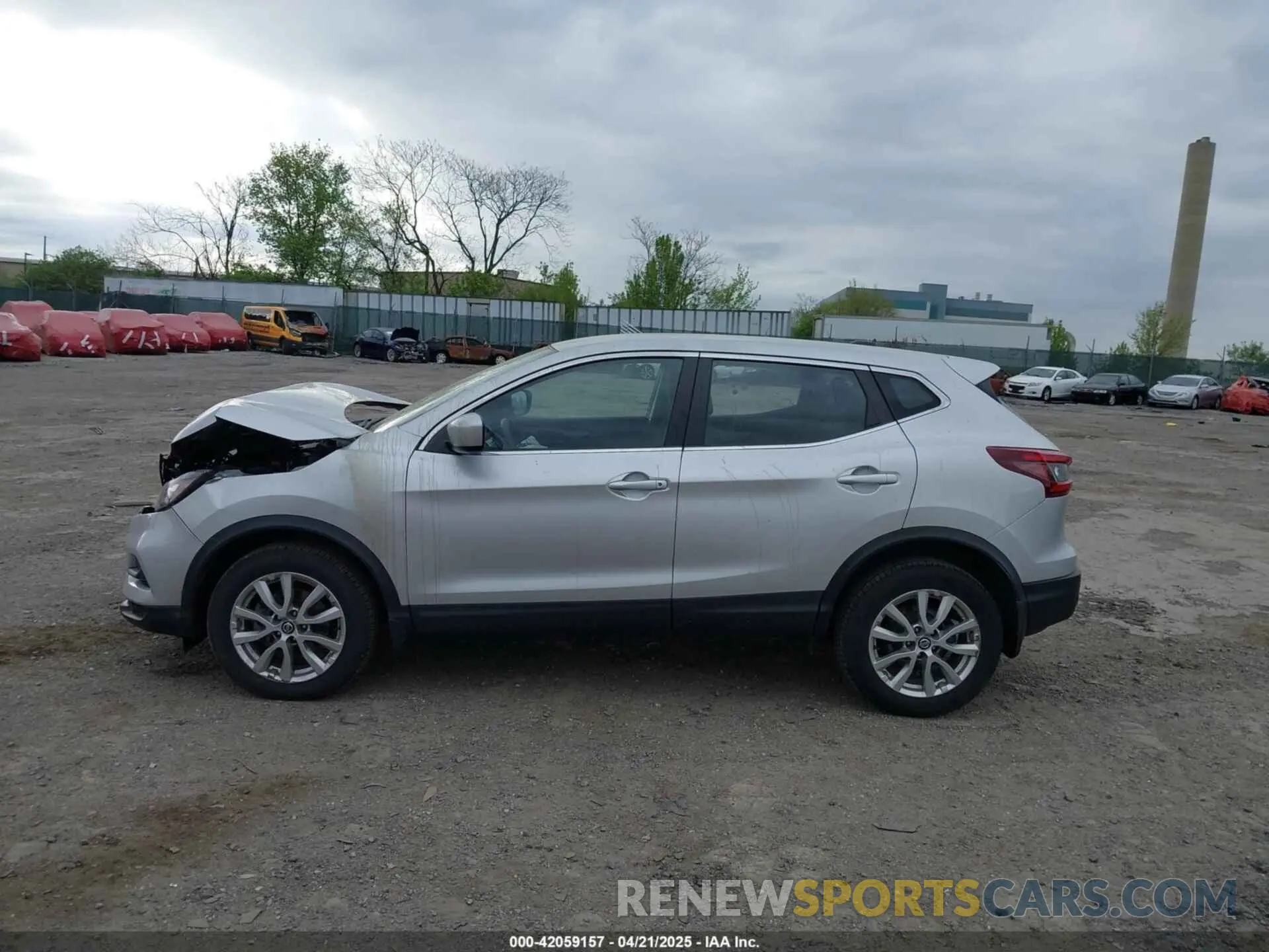 14 fotografías del automóvil dañado JN1BJ1AW3MW662336 NISSAN ROGUE SPORT 2021