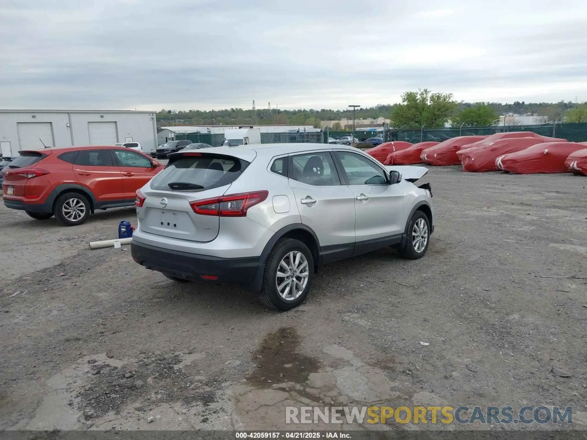 4 fotografías del automóvil dañado JN1BJ1AW3MW662336 NISSAN ROGUE SPORT 2021