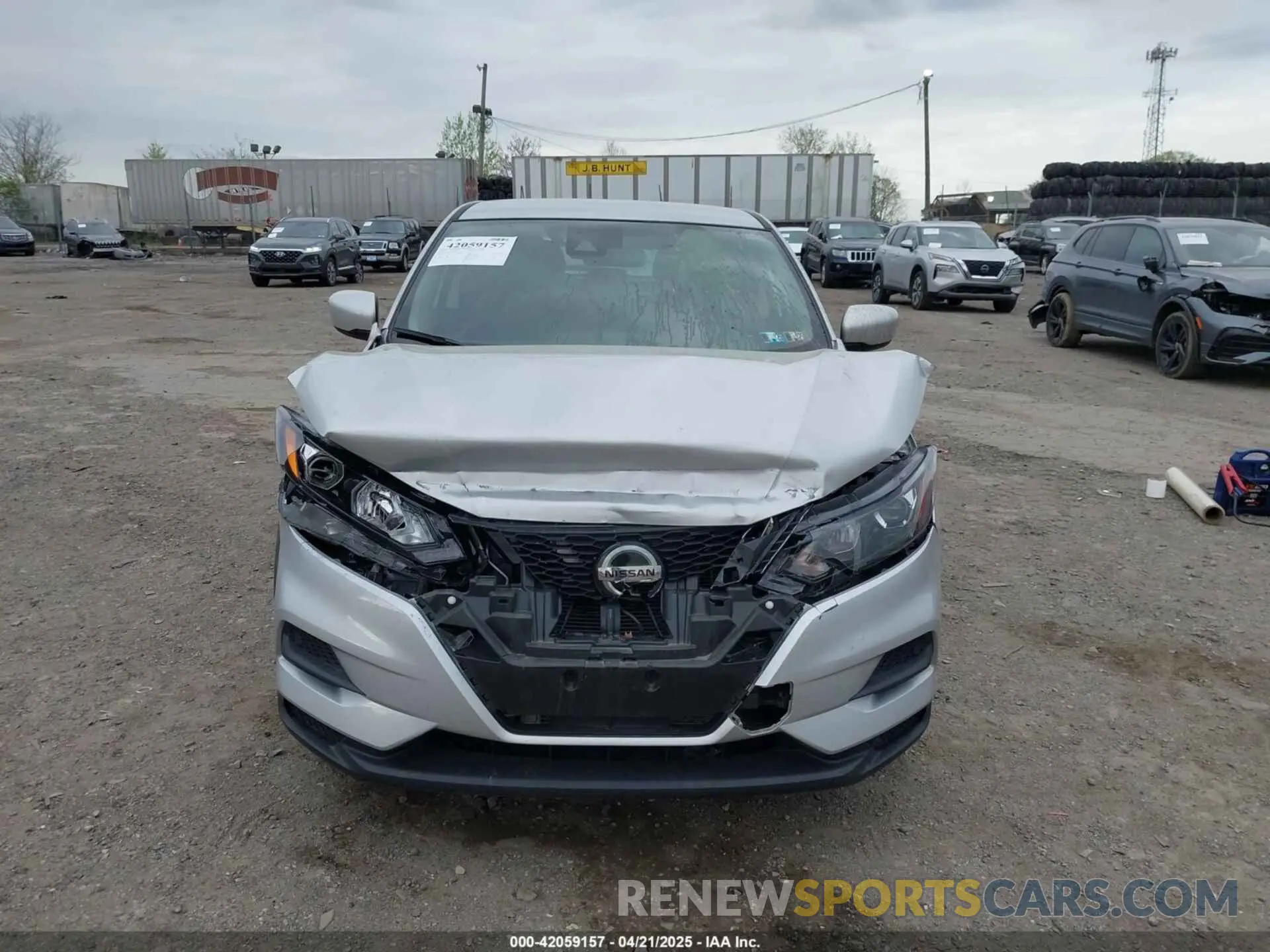 6 fotografías del automóvil dañado JN1BJ1AW3MW662336 NISSAN ROGUE SPORT 2021