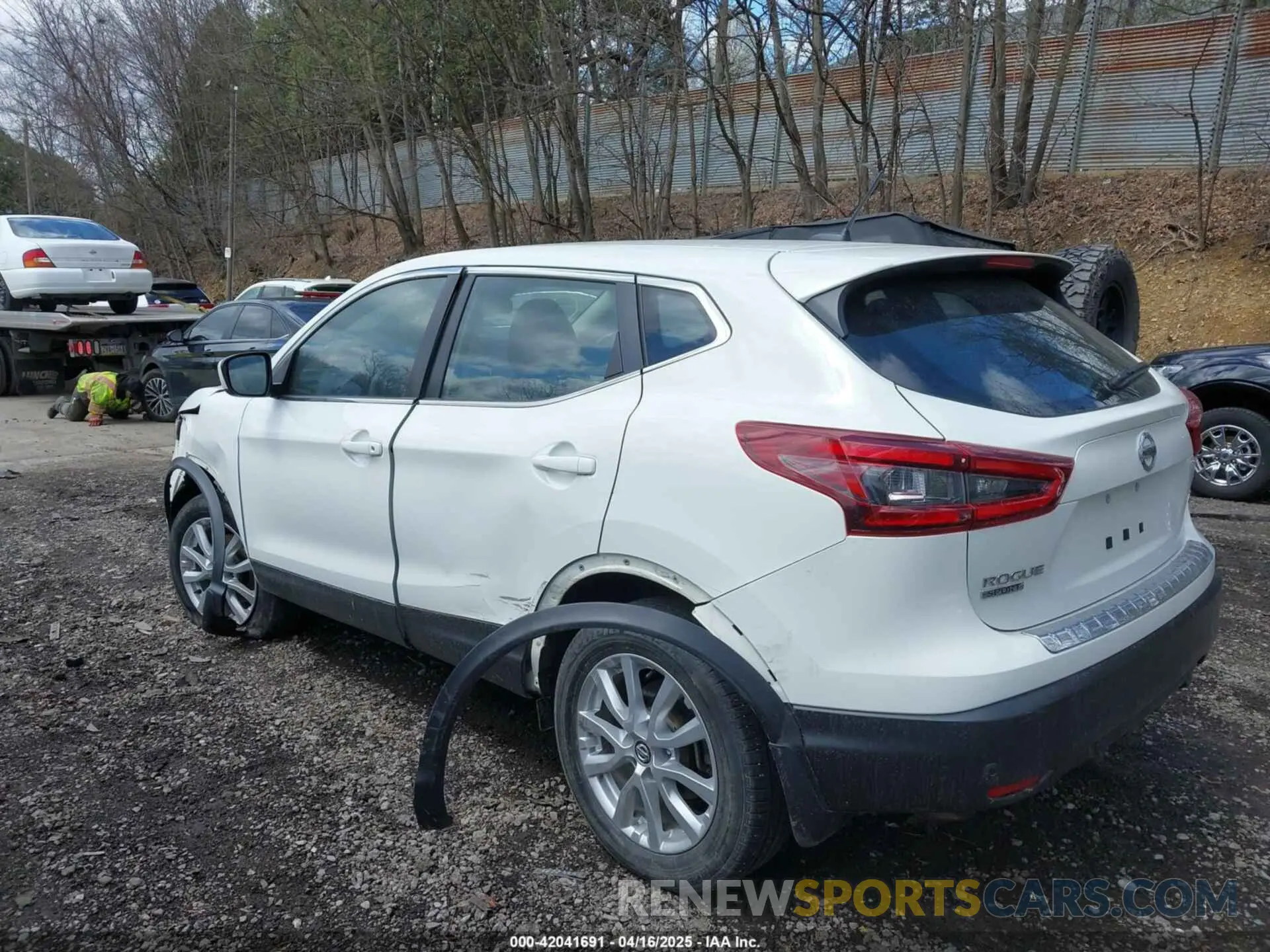 3 fotografías del automóvil dañado JN1BJ1AW4MW442123 NISSAN ROGUE SPORT 2021