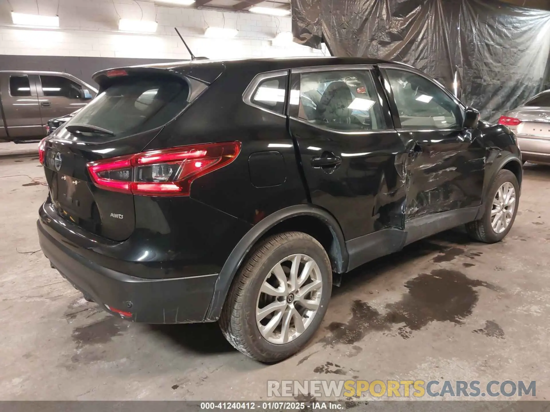 4 fotografías del automóvil dañado JN1BJ1AW4MW668288 NISSAN ROGUE SPORT 2021