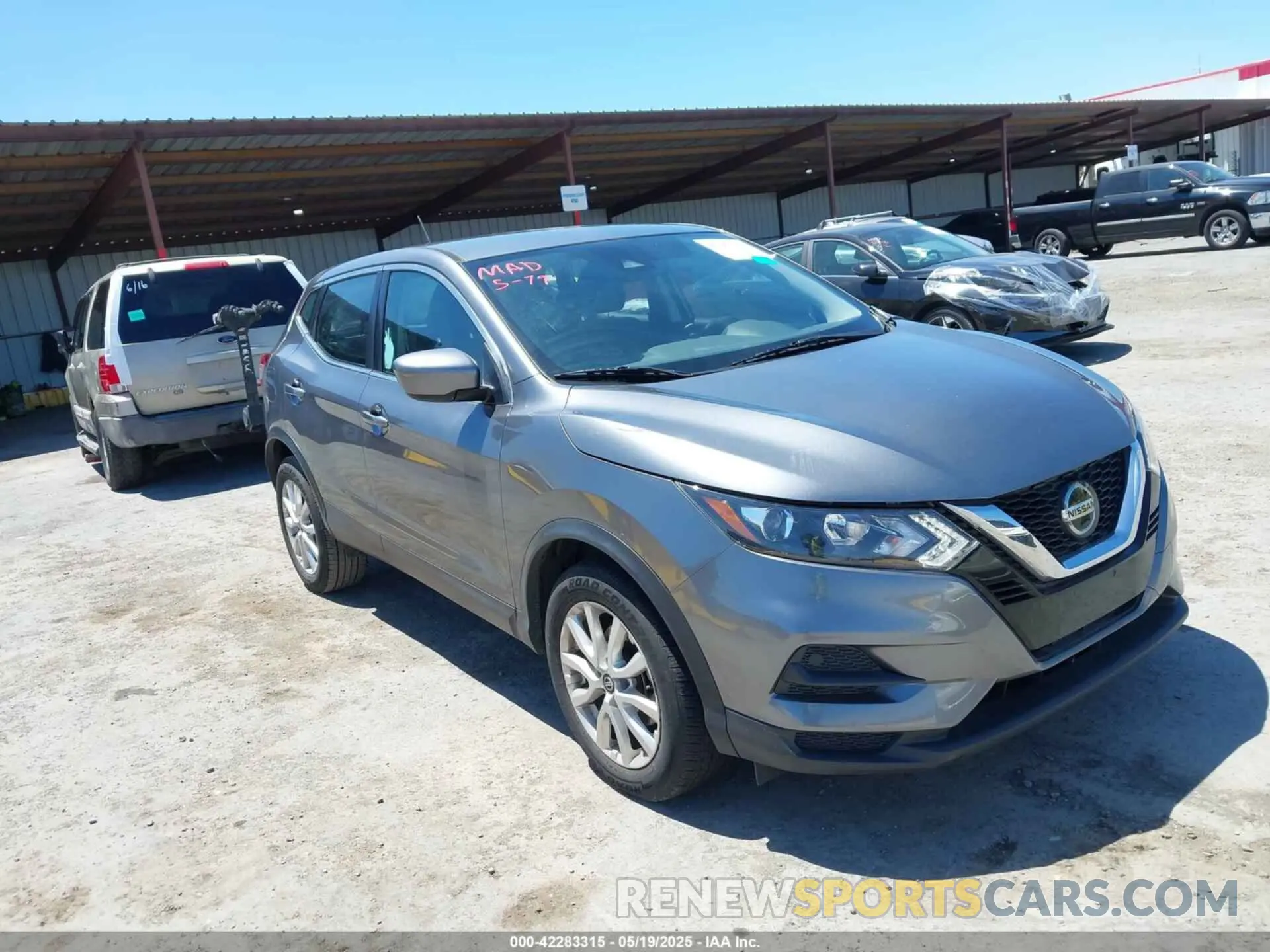 1 fotografías del automóvil dañado JN1BJ1AW5MW660443 NISSAN ROGUE SPORT 2021