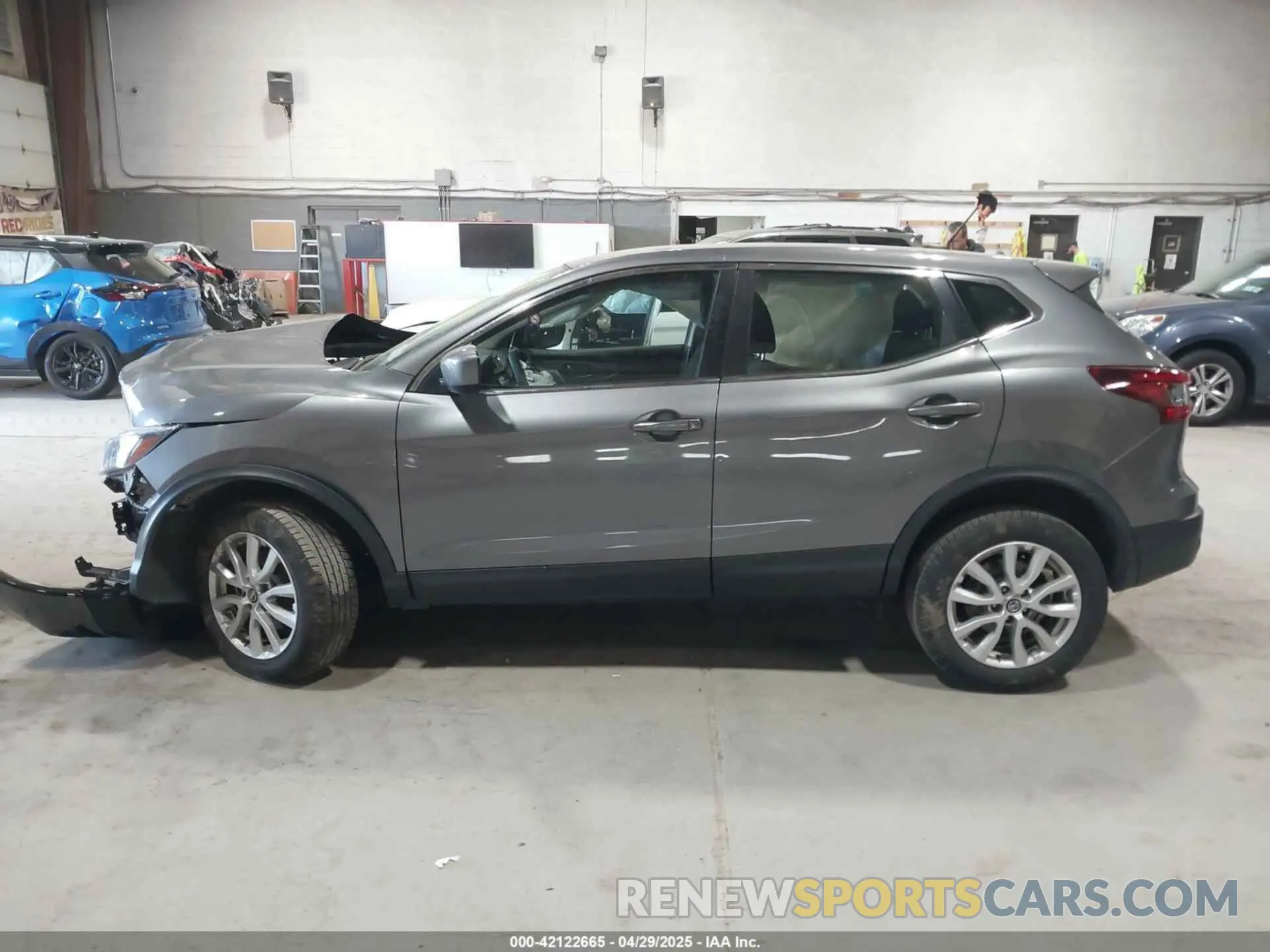 14 fotografías del automóvil dañado JN1BJ1AW7MW423744 NISSAN ROGUE SPORT 2021