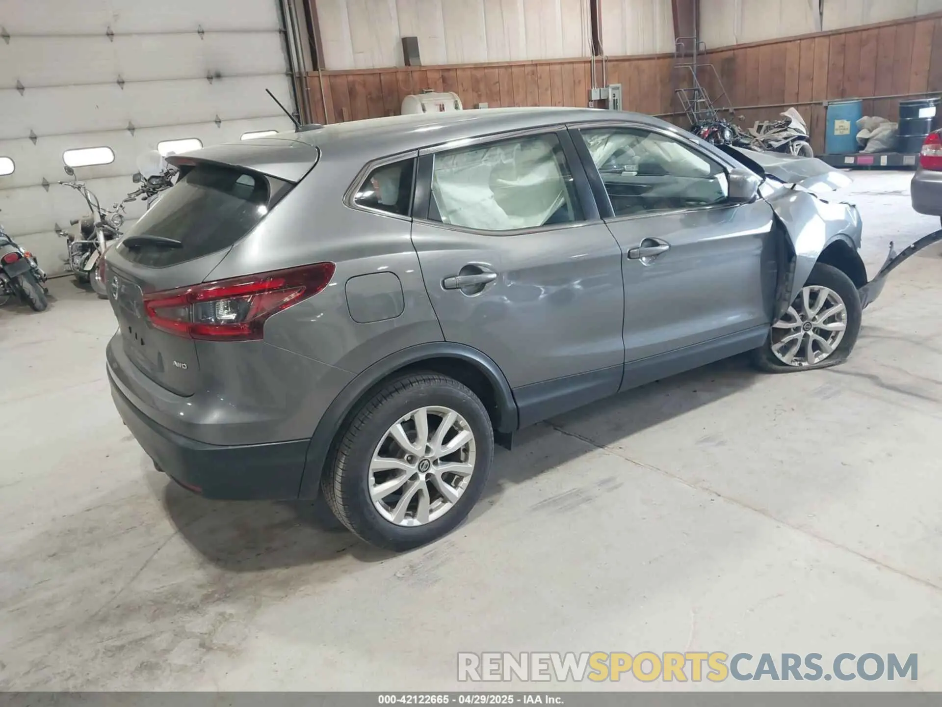 4 fotografías del automóvil dañado JN1BJ1AW7MW423744 NISSAN ROGUE SPORT 2021