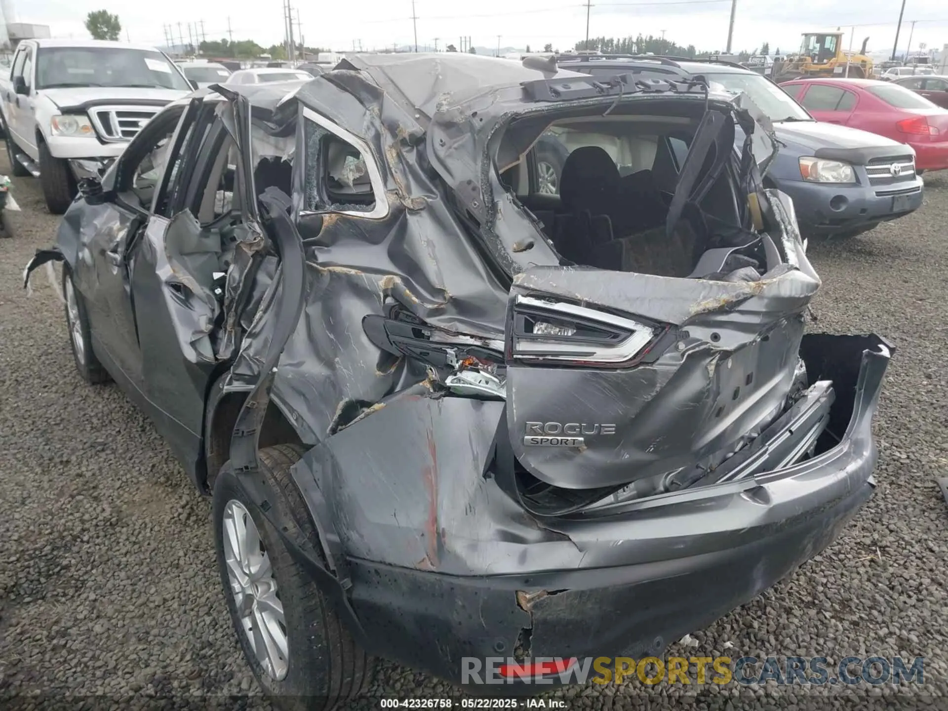 13 fotografías del automóvil dañado JN1BJ1AW7MW661397 NISSAN ROGUE SPORT 2021