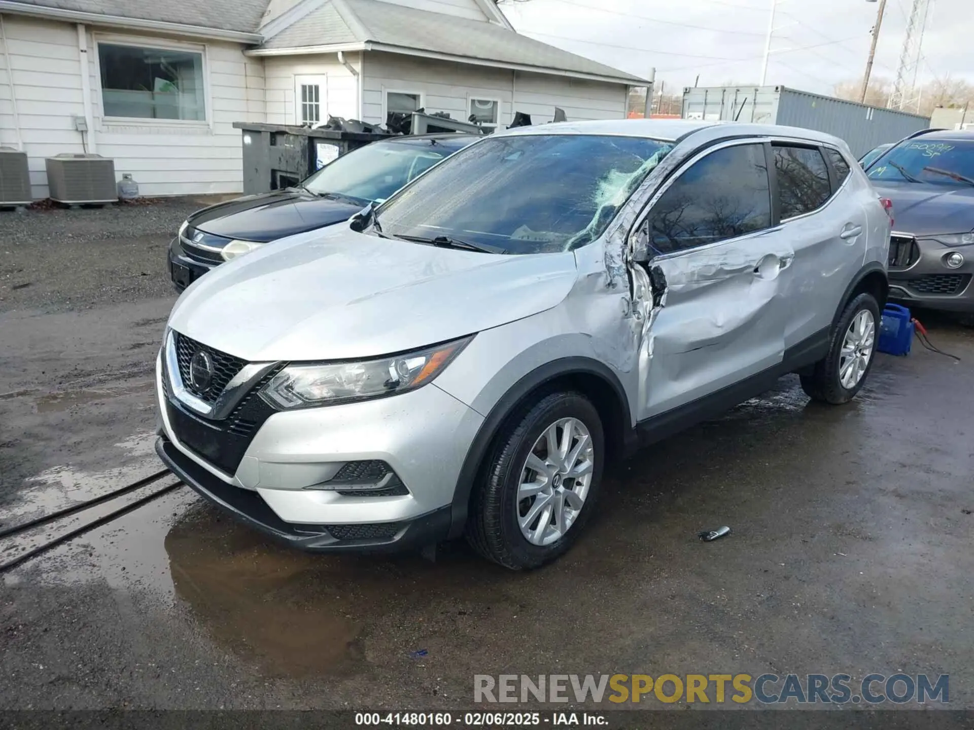 2 fotografías del automóvil dañado JN1BJ1AW7MW668429 NISSAN ROGUE SPORT 2021