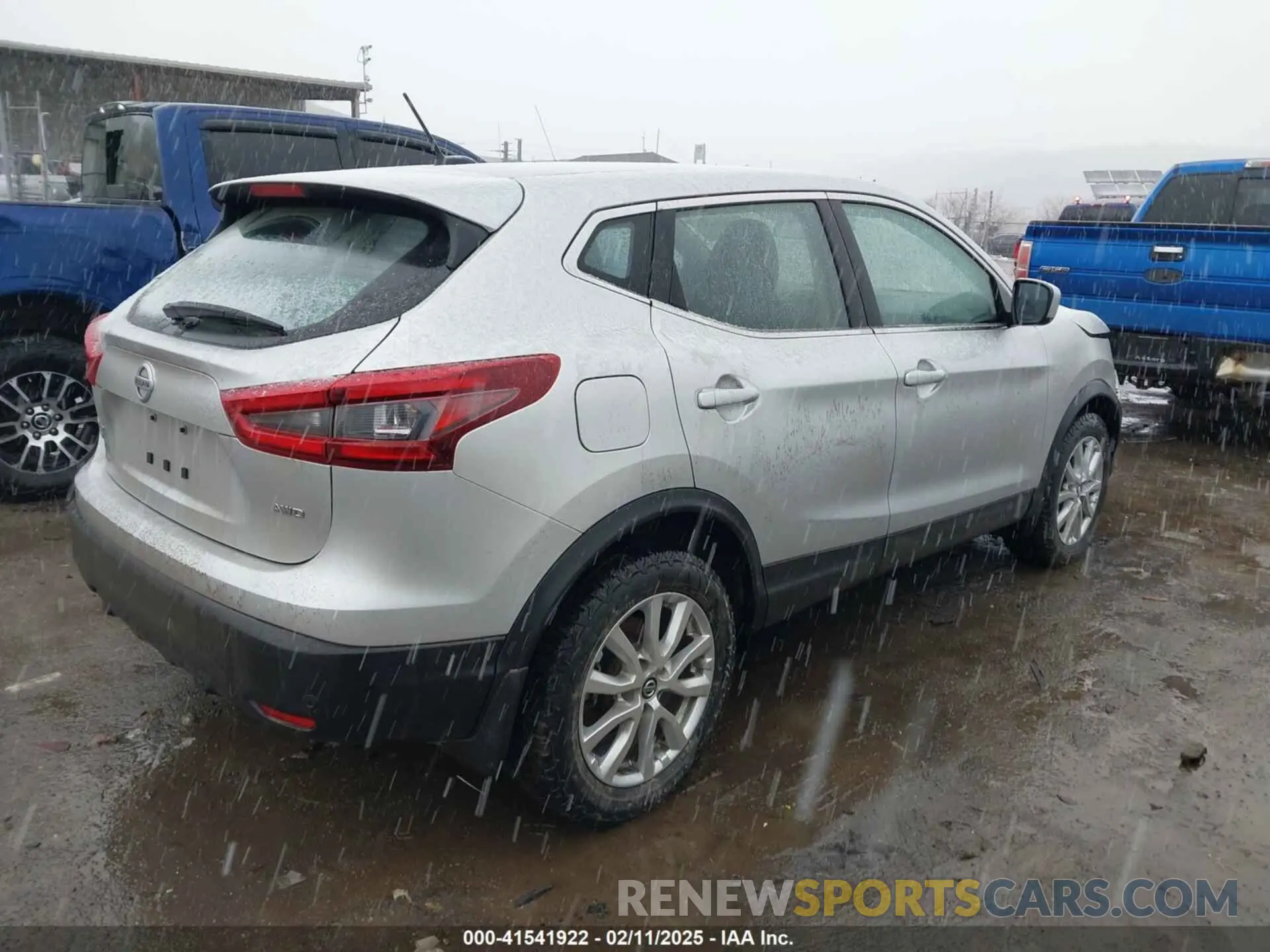 4 fotografías del automóvil dañado JN1BJ1AW7MW669905 NISSAN ROGUE SPORT 2021