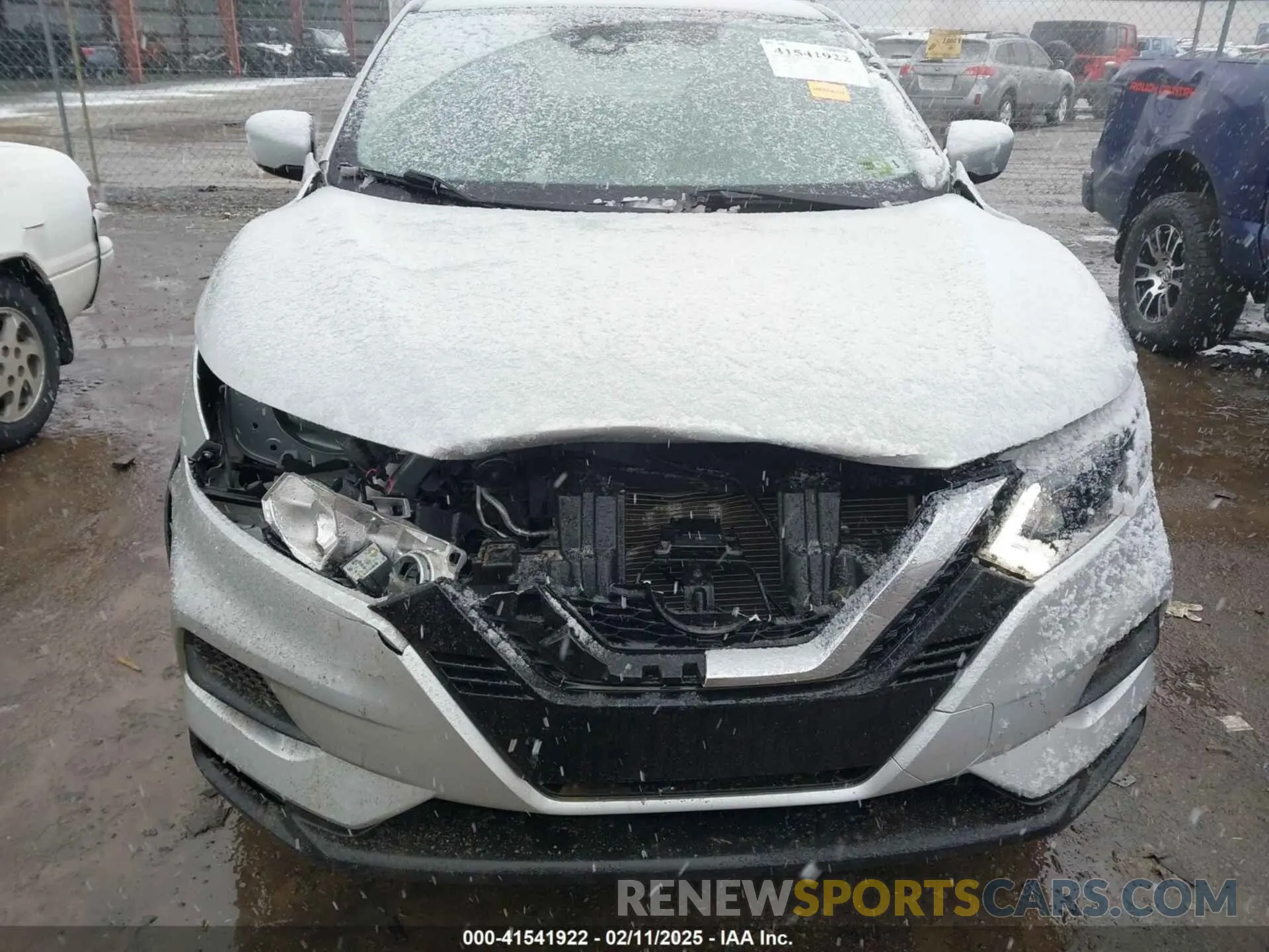 6 fotografías del automóvil dañado JN1BJ1AW7MW669905 NISSAN ROGUE SPORT 2021