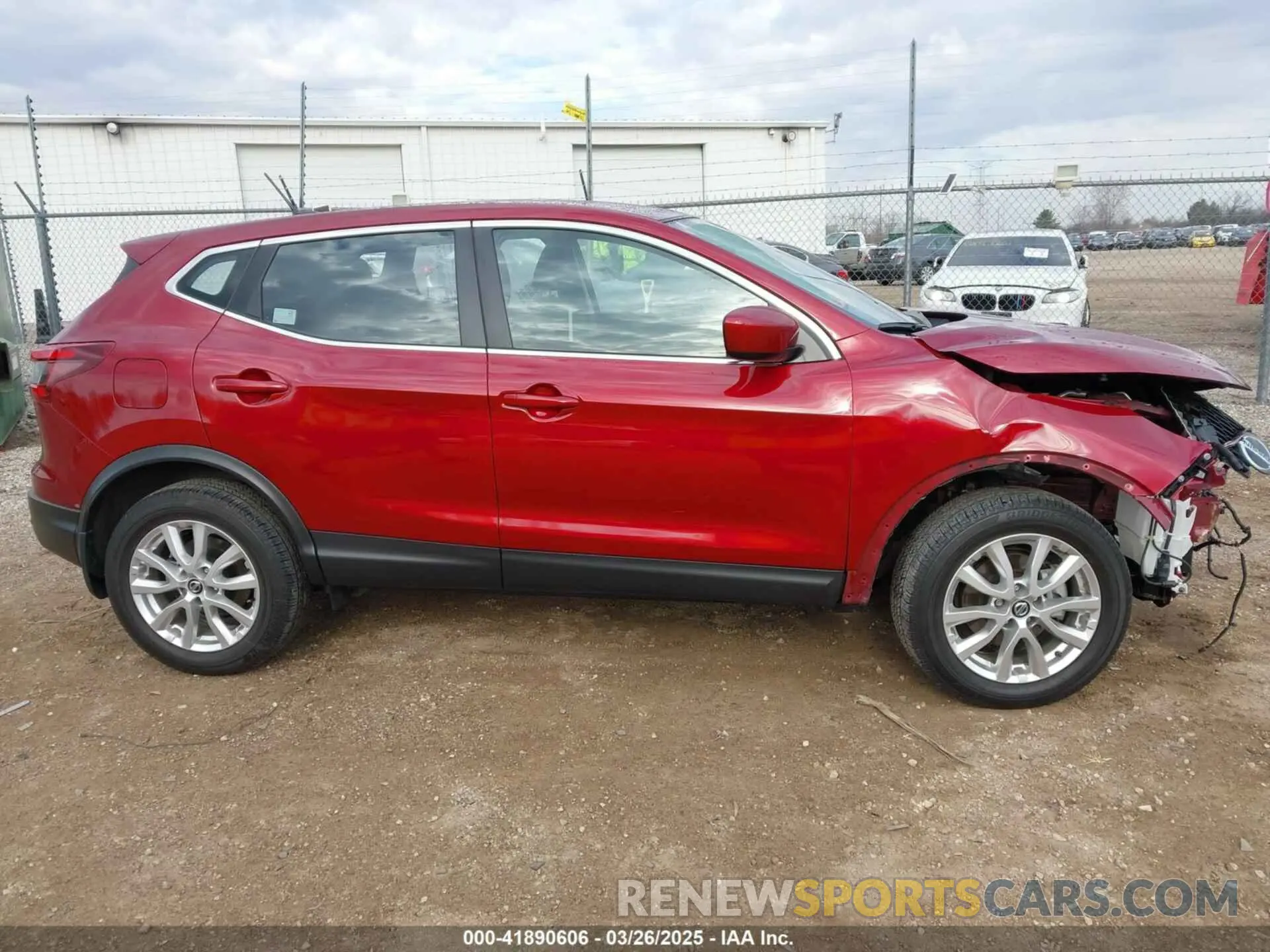 13 fotografías del automóvil dañado JN1BJ1AW9MW442053 NISSAN ROGUE SPORT 2021