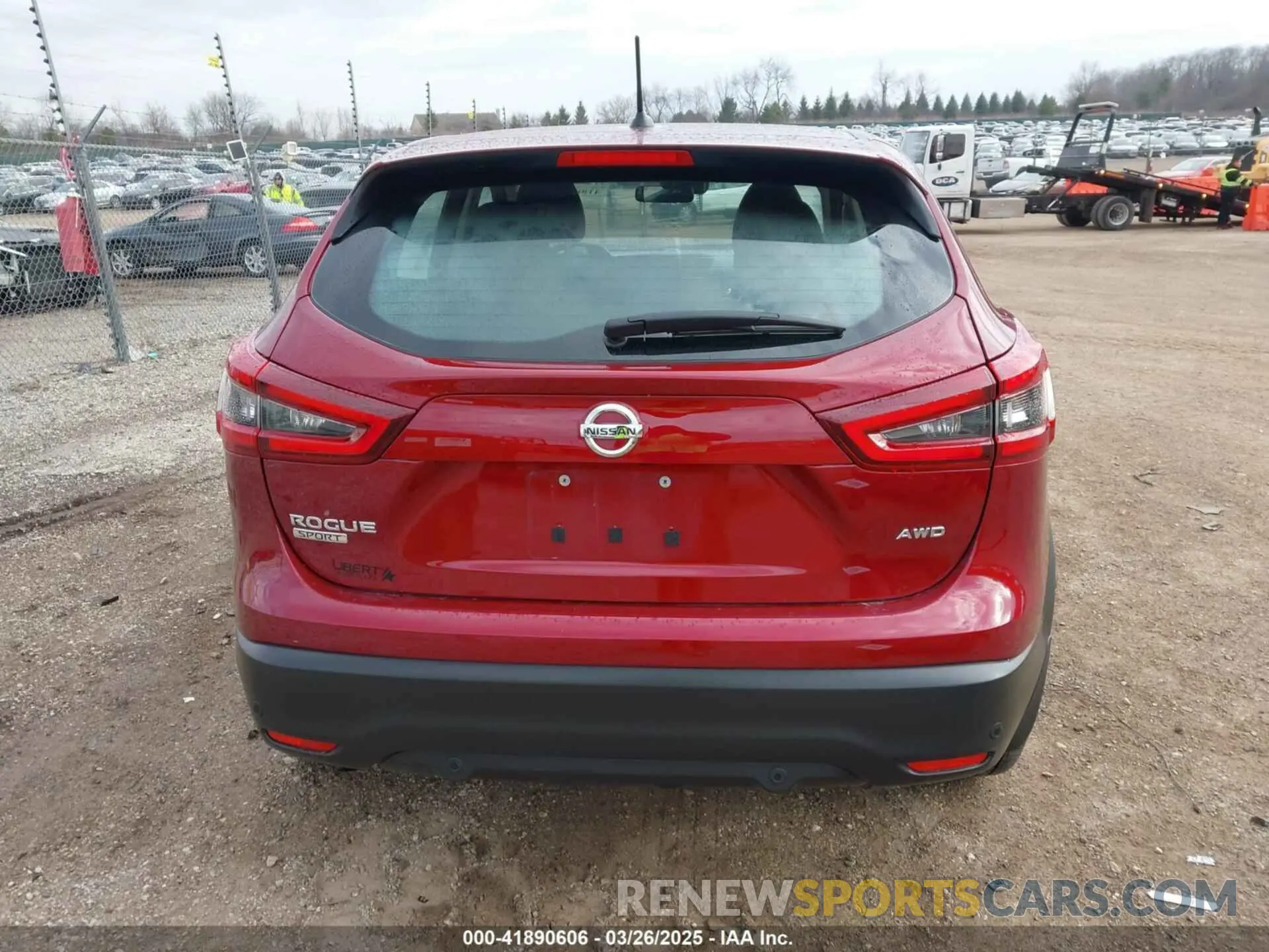 16 fotografías del automóvil dañado JN1BJ1AW9MW442053 NISSAN ROGUE SPORT 2021