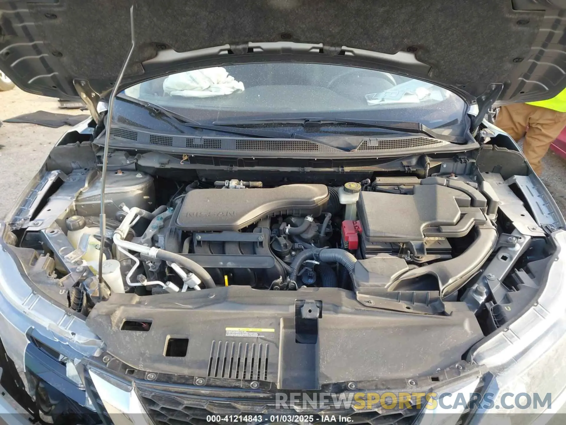 10 fotografías del automóvil dañado JN1BJ1AW9MW664026 NISSAN ROGUE SPORT 2021