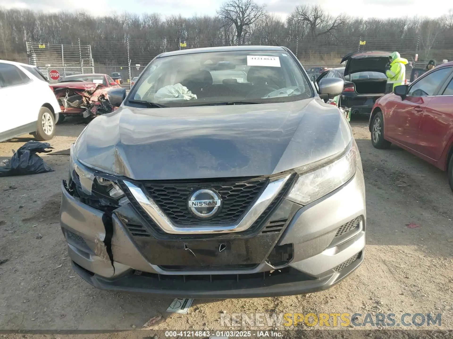 12 fotografías del automóvil dañado JN1BJ1AW9MW664026 NISSAN ROGUE SPORT 2021
