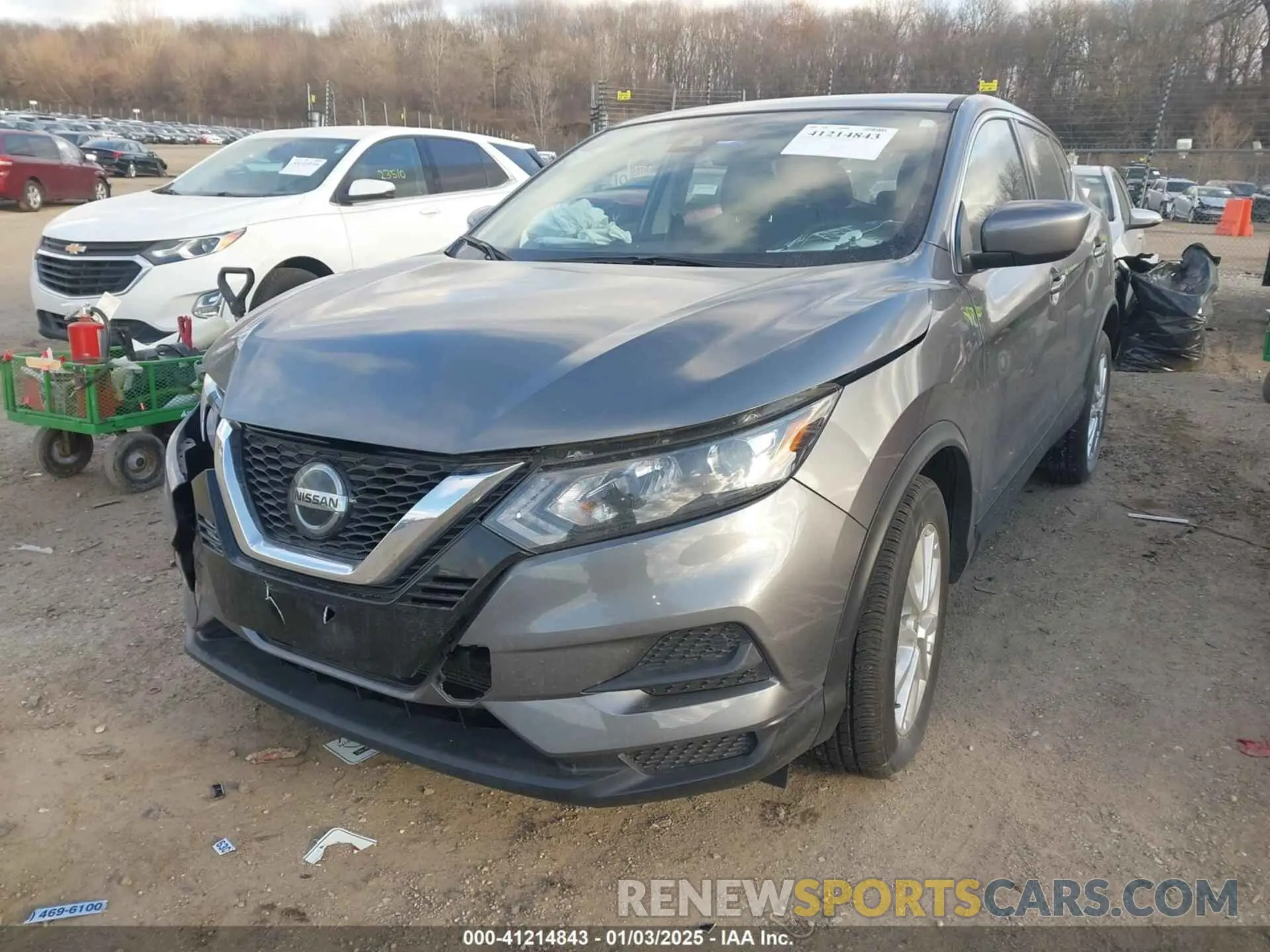 2 fotografías del automóvil dañado JN1BJ1AW9MW664026 NISSAN ROGUE SPORT 2021