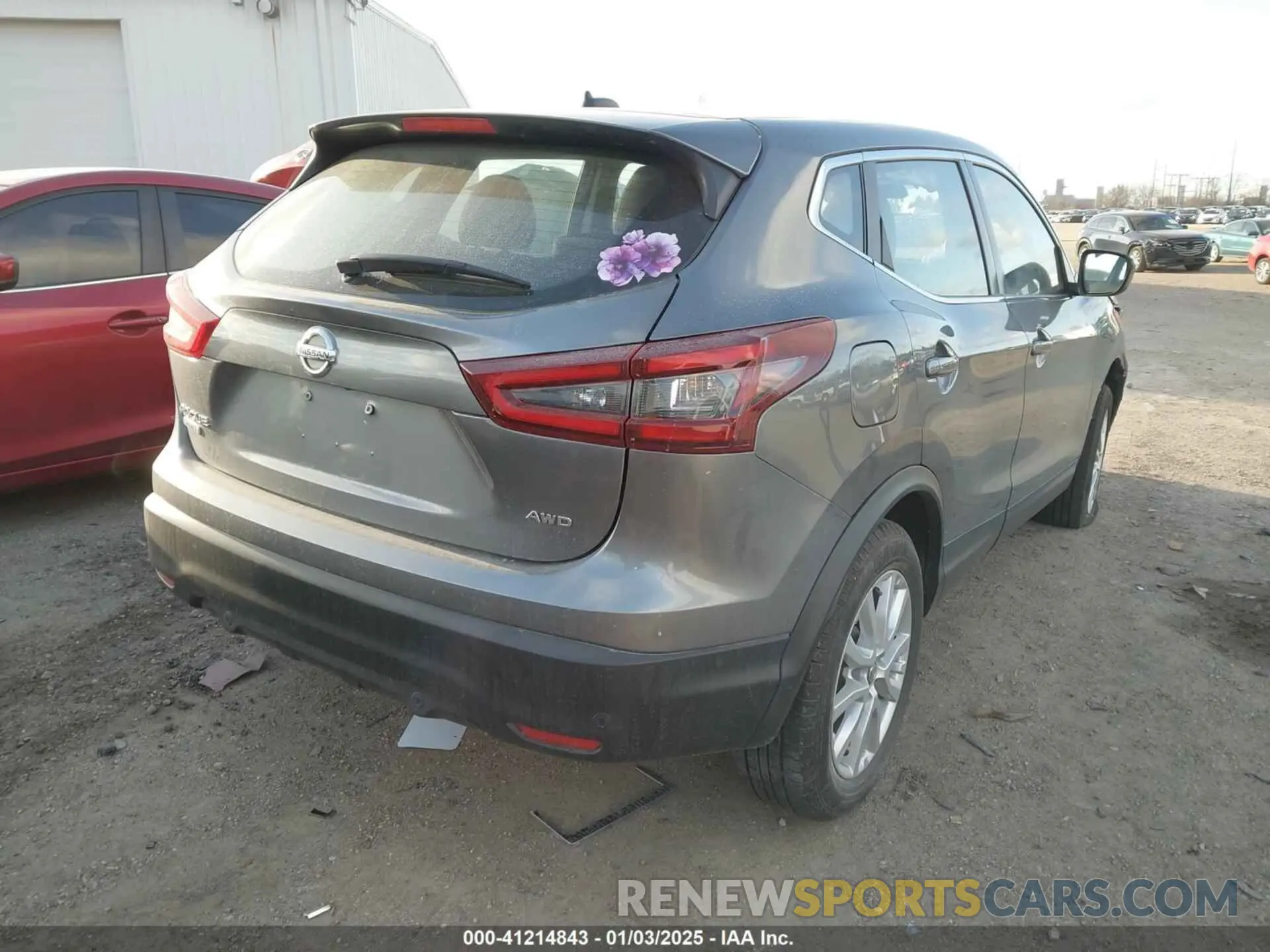 4 fotografías del automóvil dañado JN1BJ1AW9MW664026 NISSAN ROGUE SPORT 2021