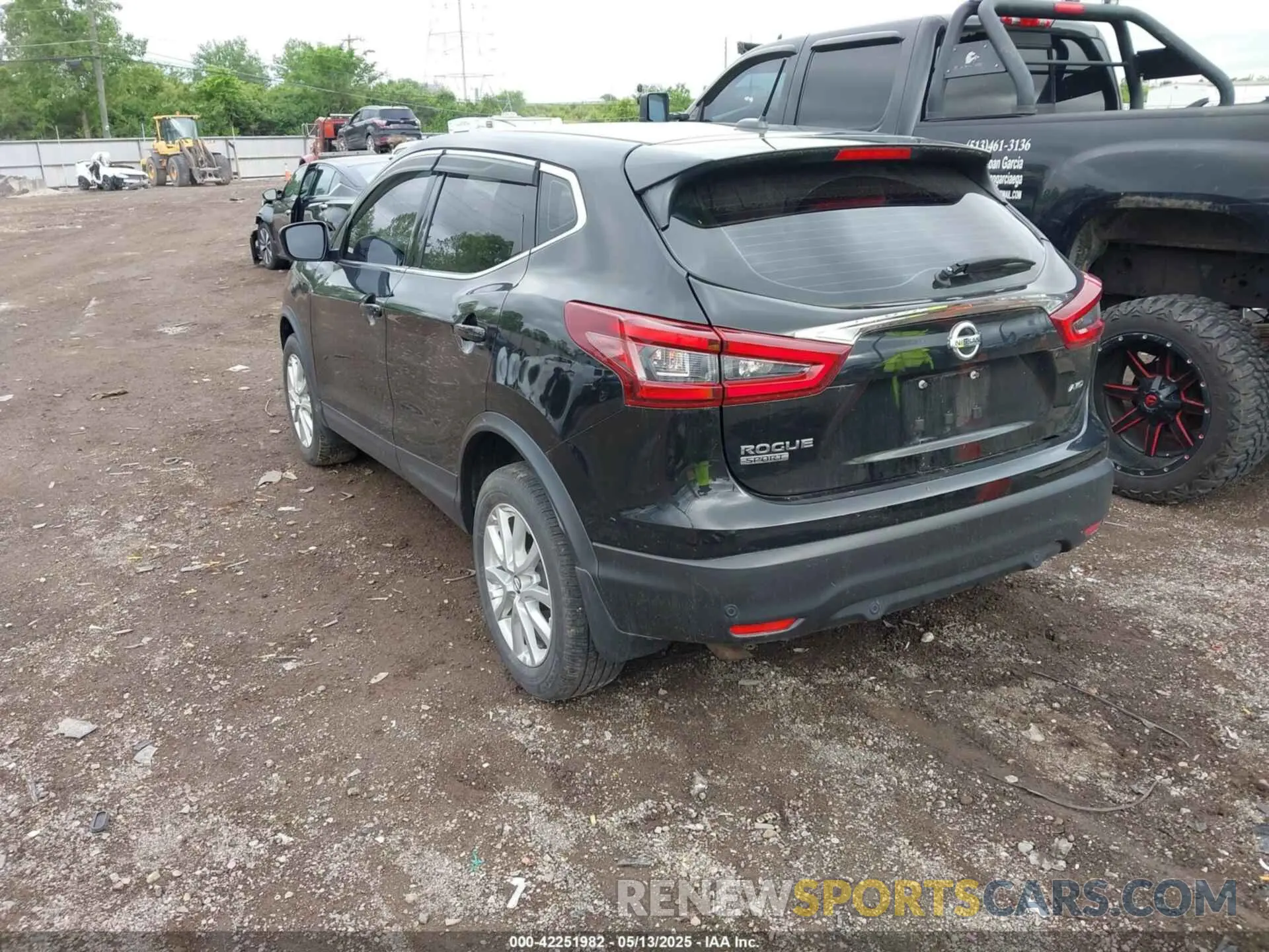 3 fotografías del automóvil dañado JN1BJ1AW9MW669548 NISSAN ROGUE SPORT 2021
