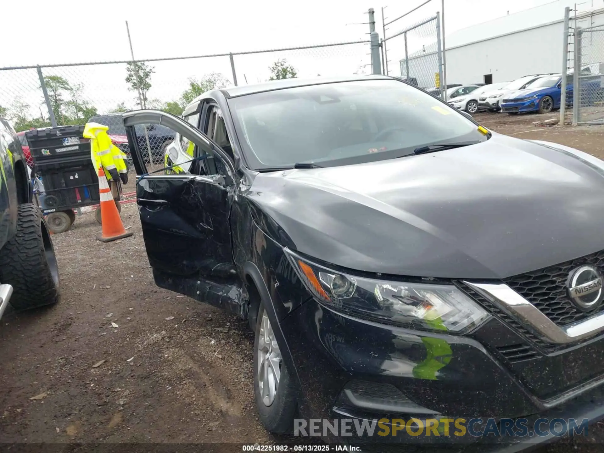 6 fotografías del automóvil dañado JN1BJ1AW9MW669548 NISSAN ROGUE SPORT 2021