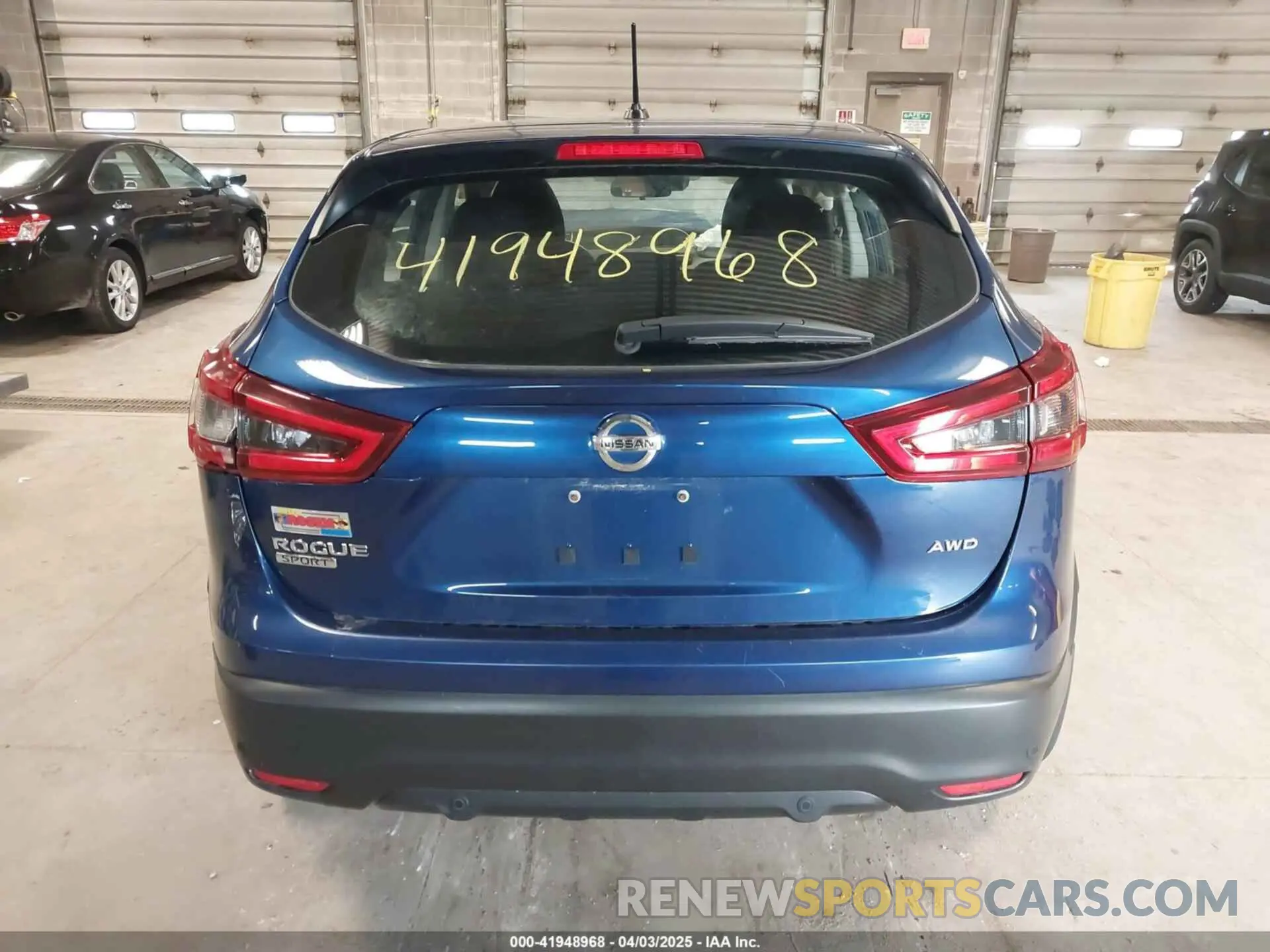 17 fotografías del automóvil dañado JN1BJ1AWXMW430929 NISSAN ROGUE SPORT 2021
