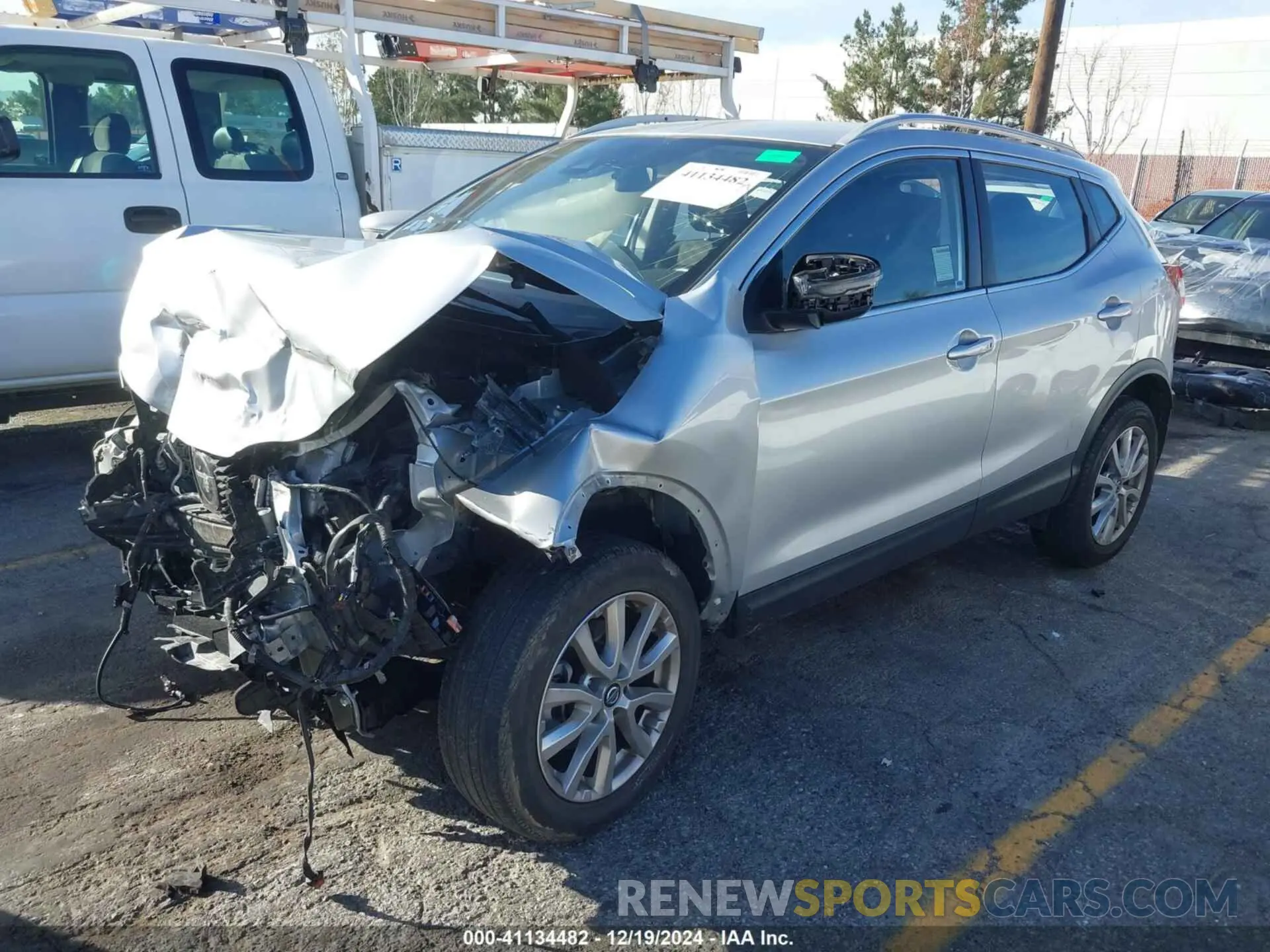 2 fotografías del automóvil dañado JN1BJ1BV0MW571188 NISSAN ROGUE SPORT 2021