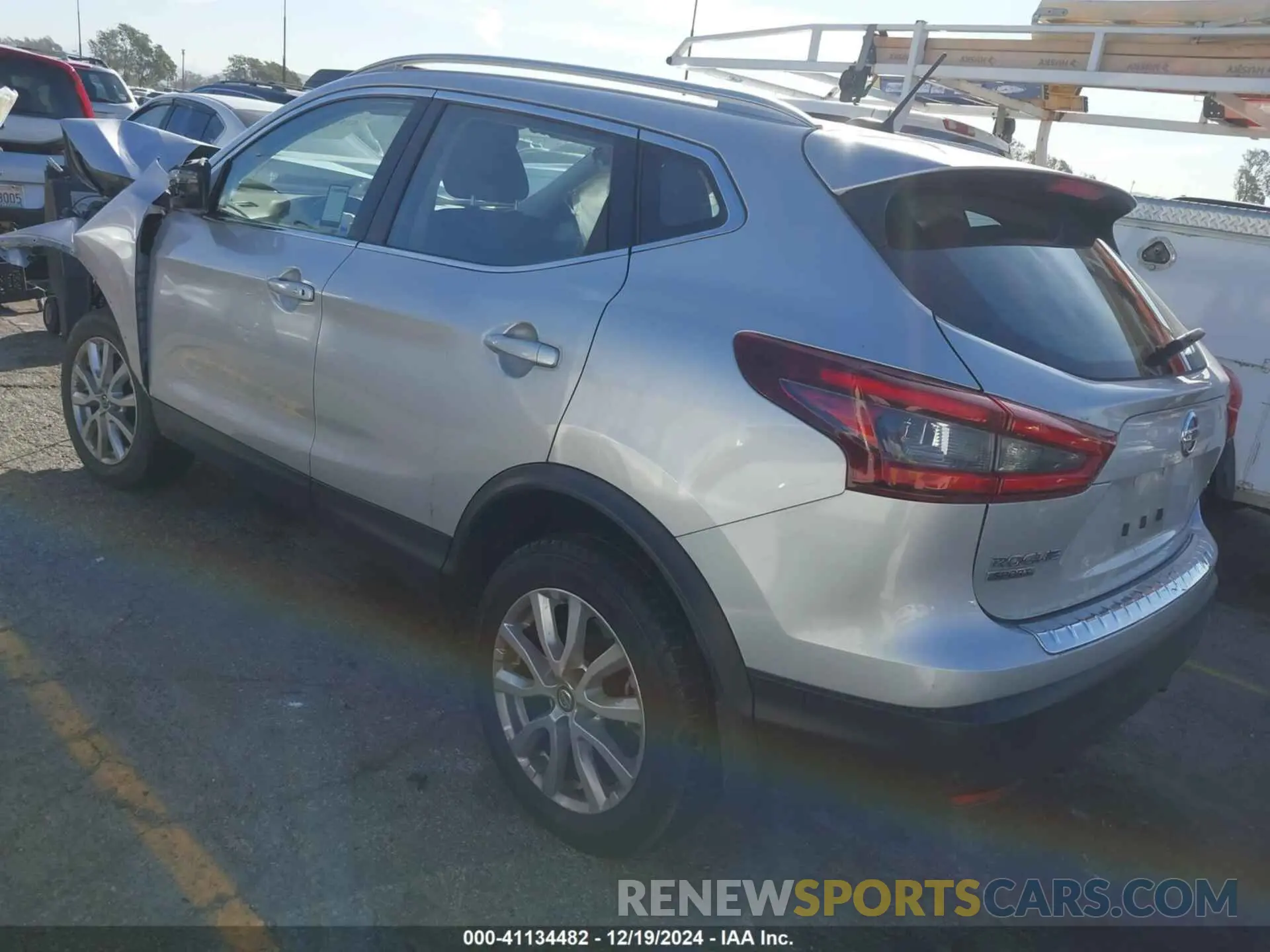 3 fotografías del automóvil dañado JN1BJ1BV0MW571188 NISSAN ROGUE SPORT 2021