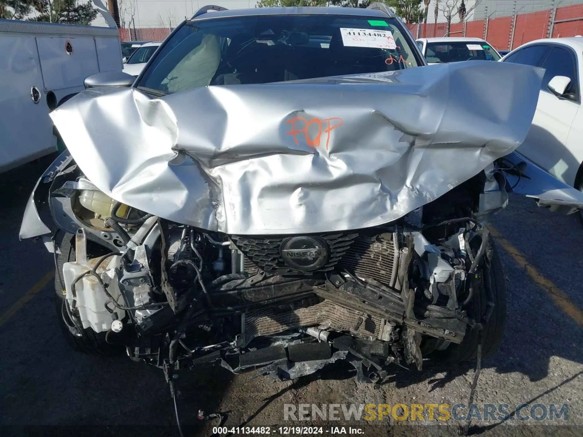 6 fotografías del automóvil dañado JN1BJ1BV0MW571188 NISSAN ROGUE SPORT 2021