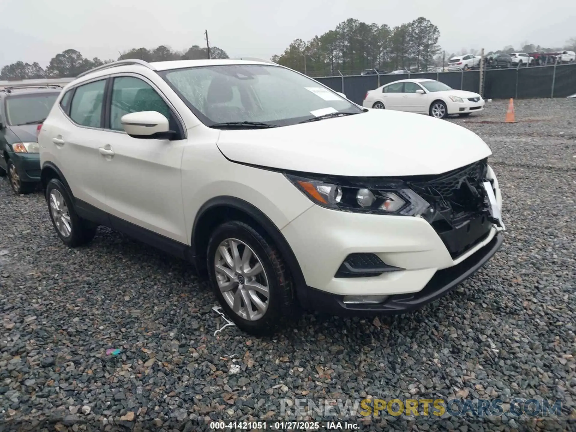 1 fotografías del automóvil dañado JN1BJ1BV2MW318714 NISSAN ROGUE SPORT 2021